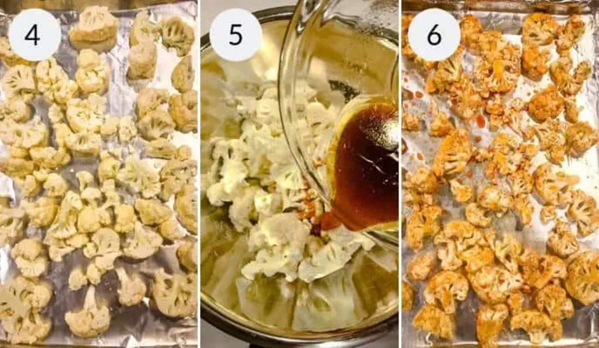 Roasted Spicy Cauliflower