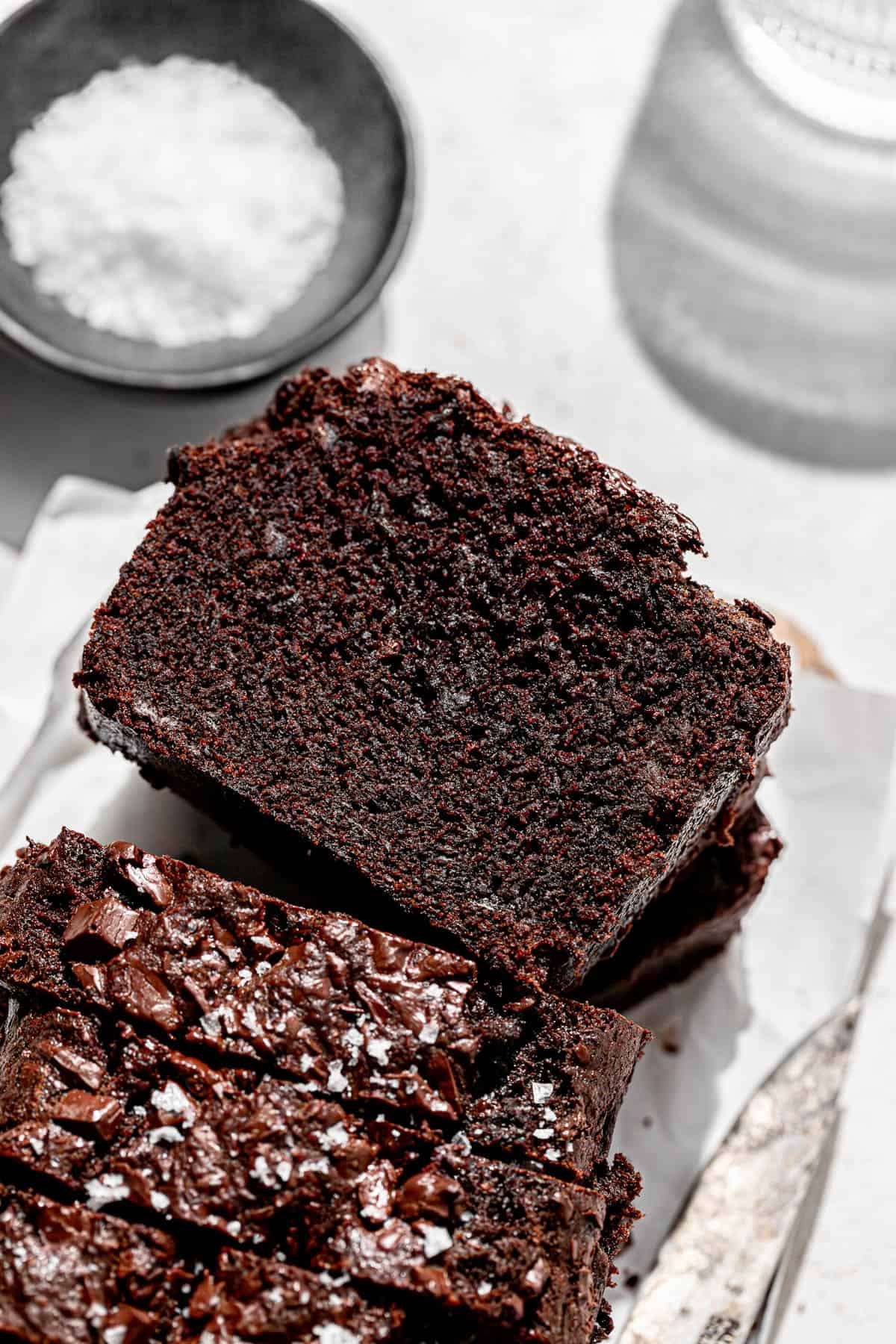 Vegan Chocolate Zucchini Bread