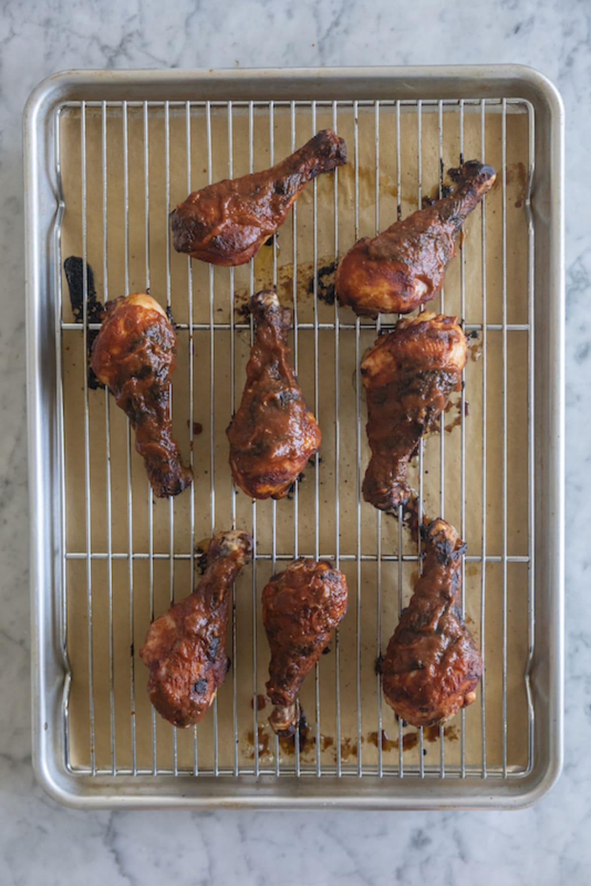 Baked BBQ Chicken Legs