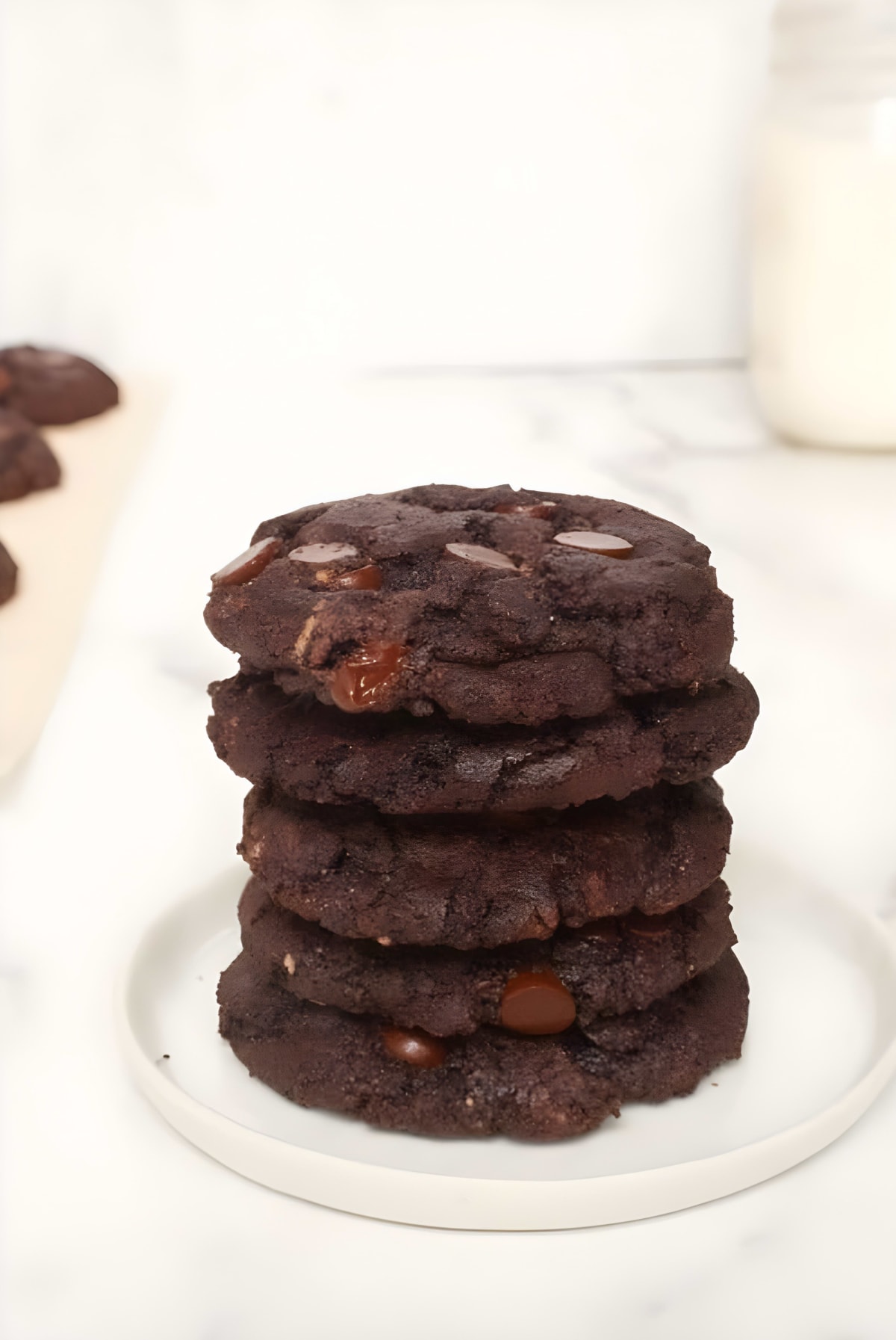 Paleo Double Chocolate Chip Cookies