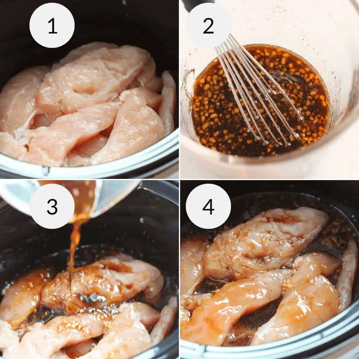 Crock Pot Teriyaki Chicken Thighs