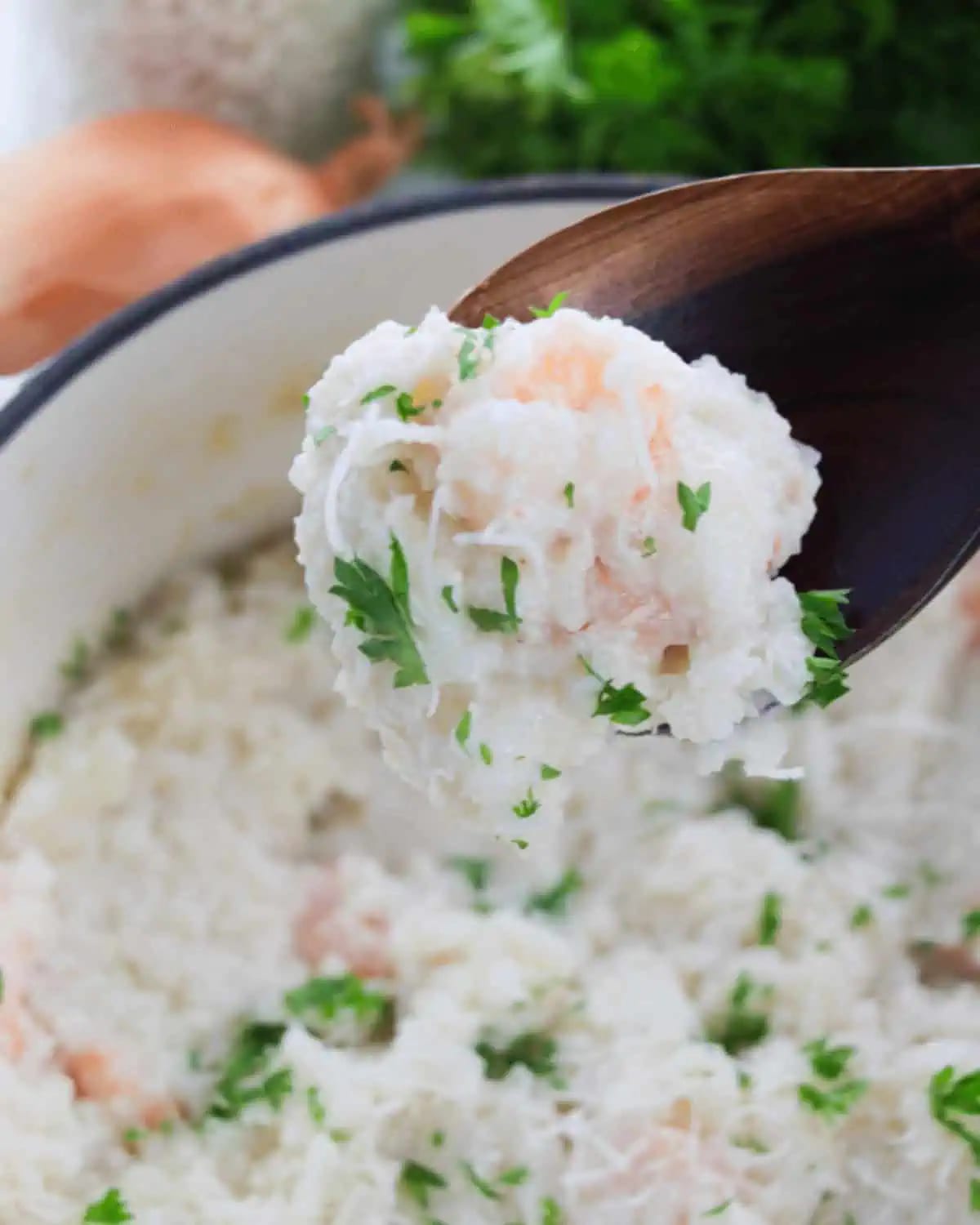 Lemony Shrimp Risotto