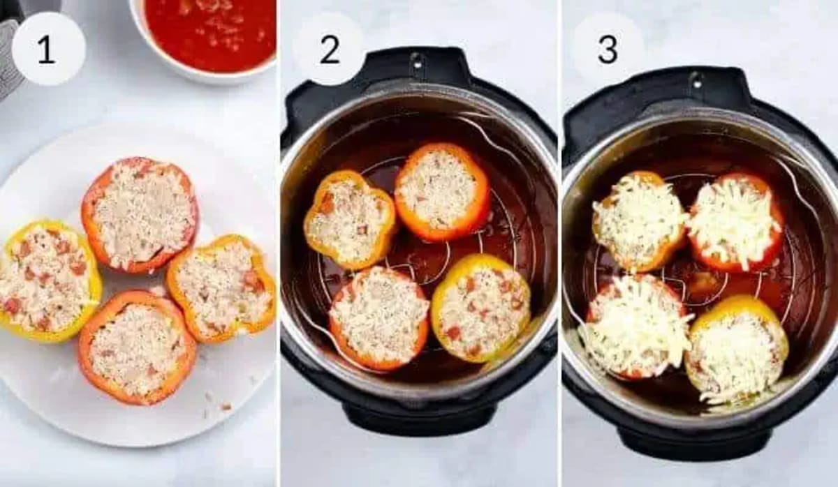 Instant Pot Stuffed Peppers