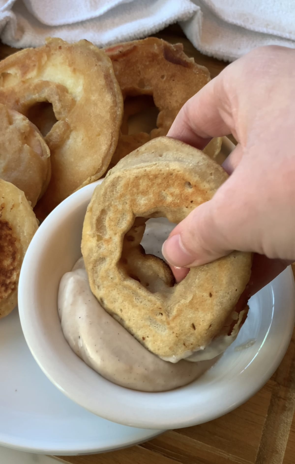 Apple Pancake Rings