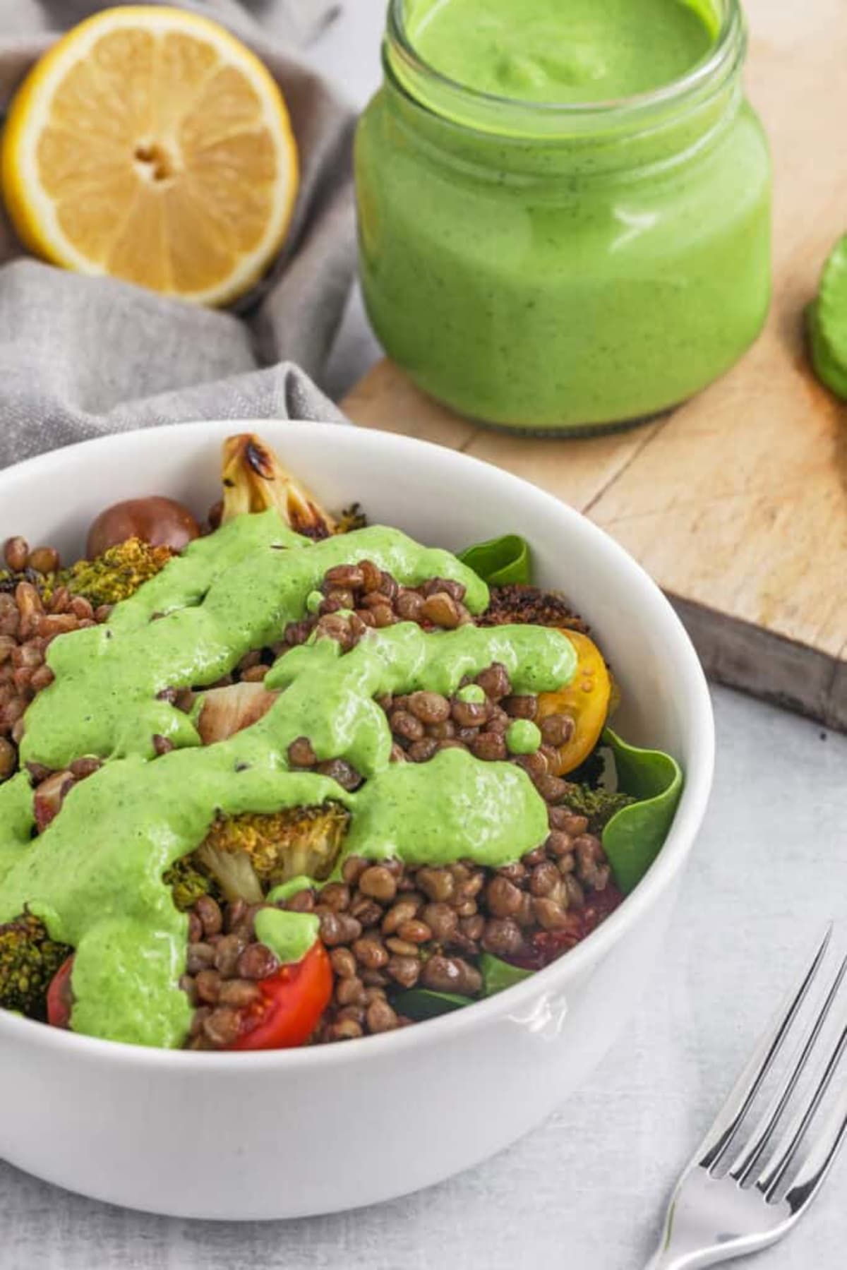 Lemon Herb Tahini Sauce 