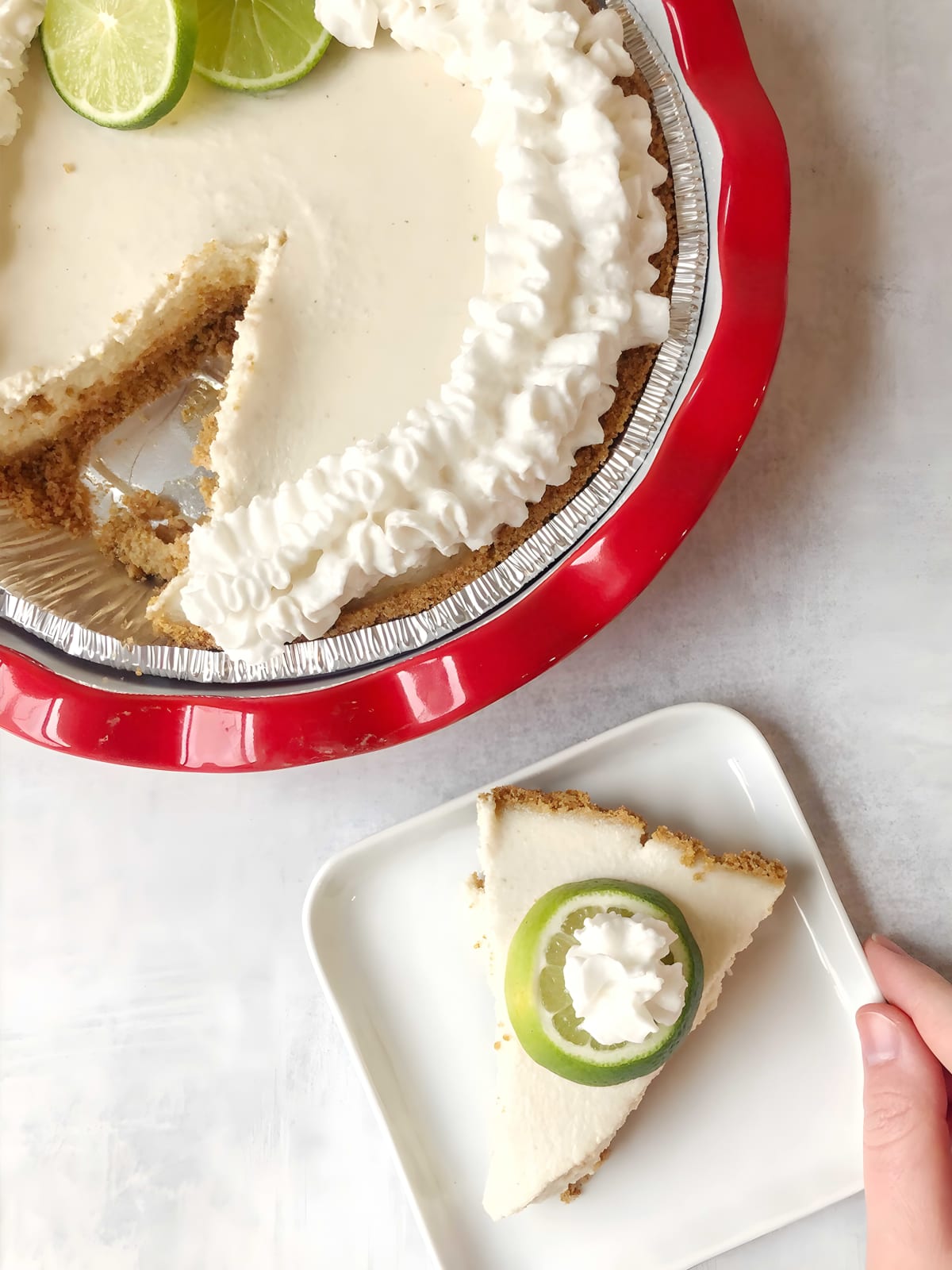 Dairy Free and Egg Free Key Lime Pie