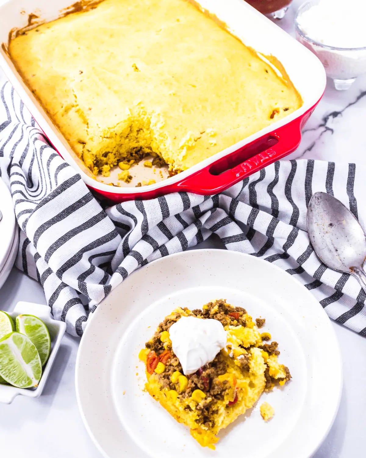 Cowboy Cornbread Casserole