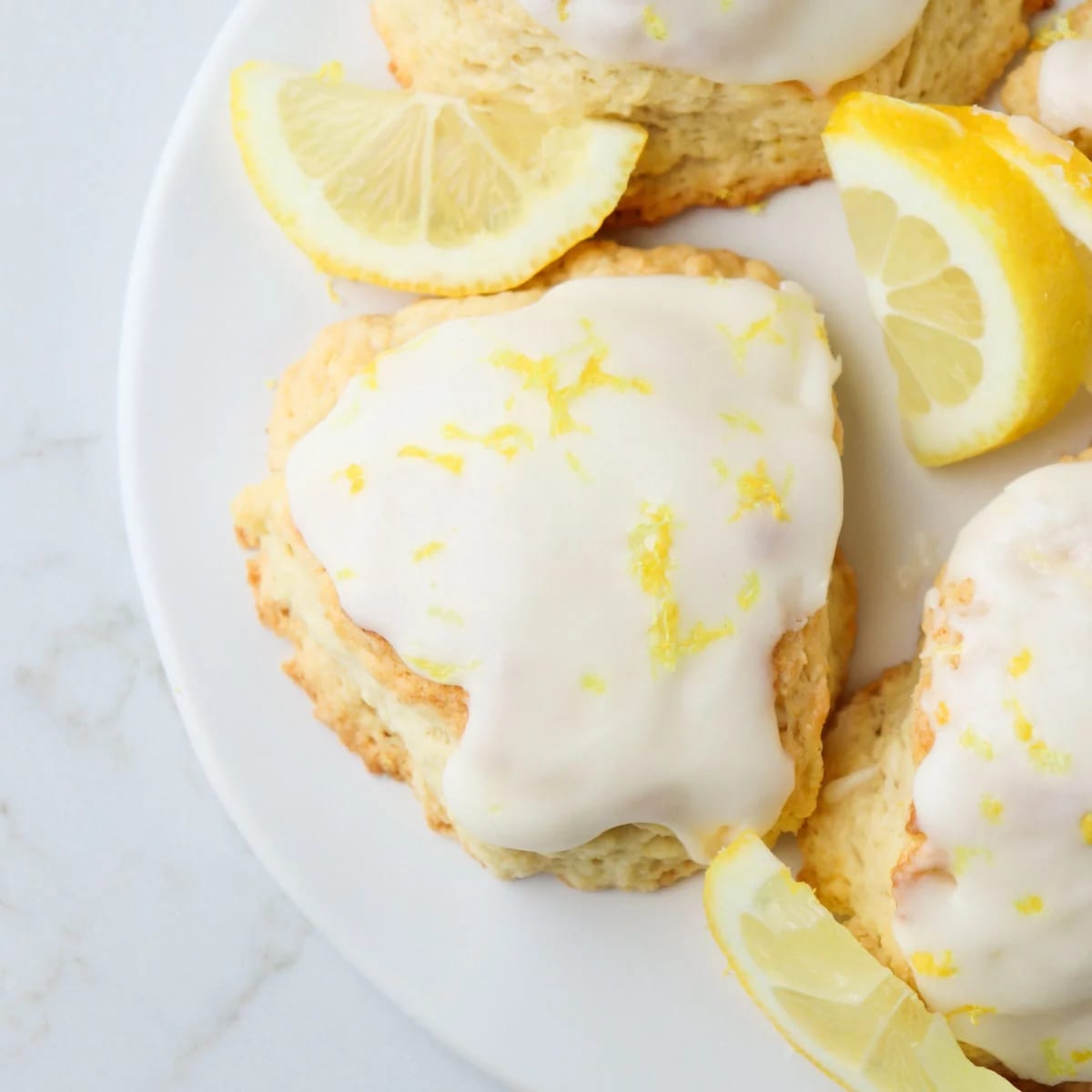 Lemon Cream Scones