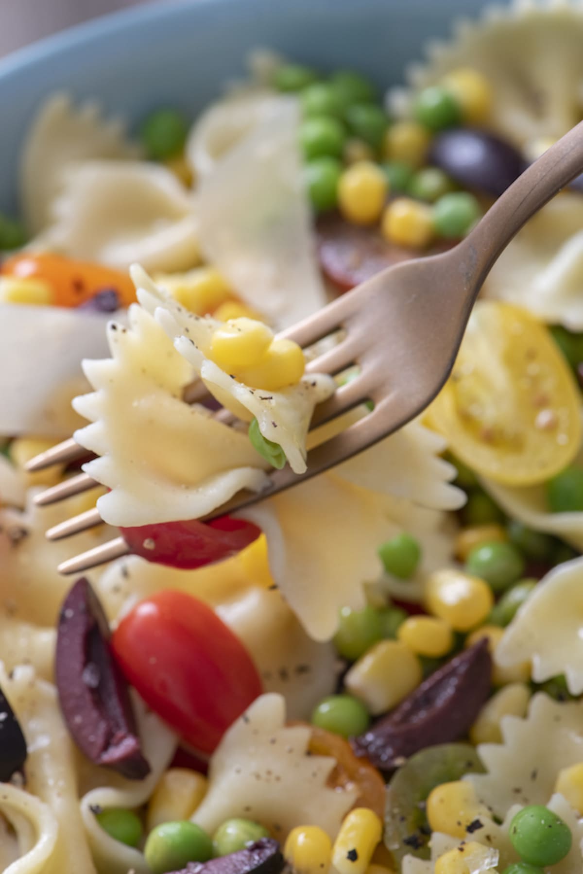 Summer Succotash Pasta Salad