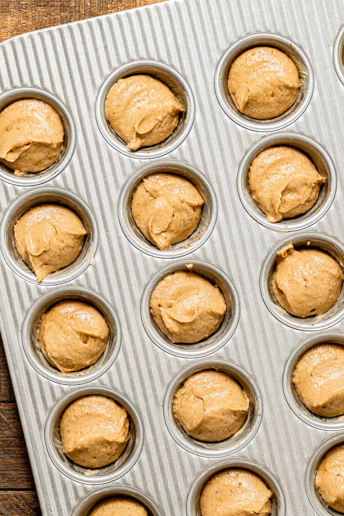 Mini Apple Cider Donut Muffins