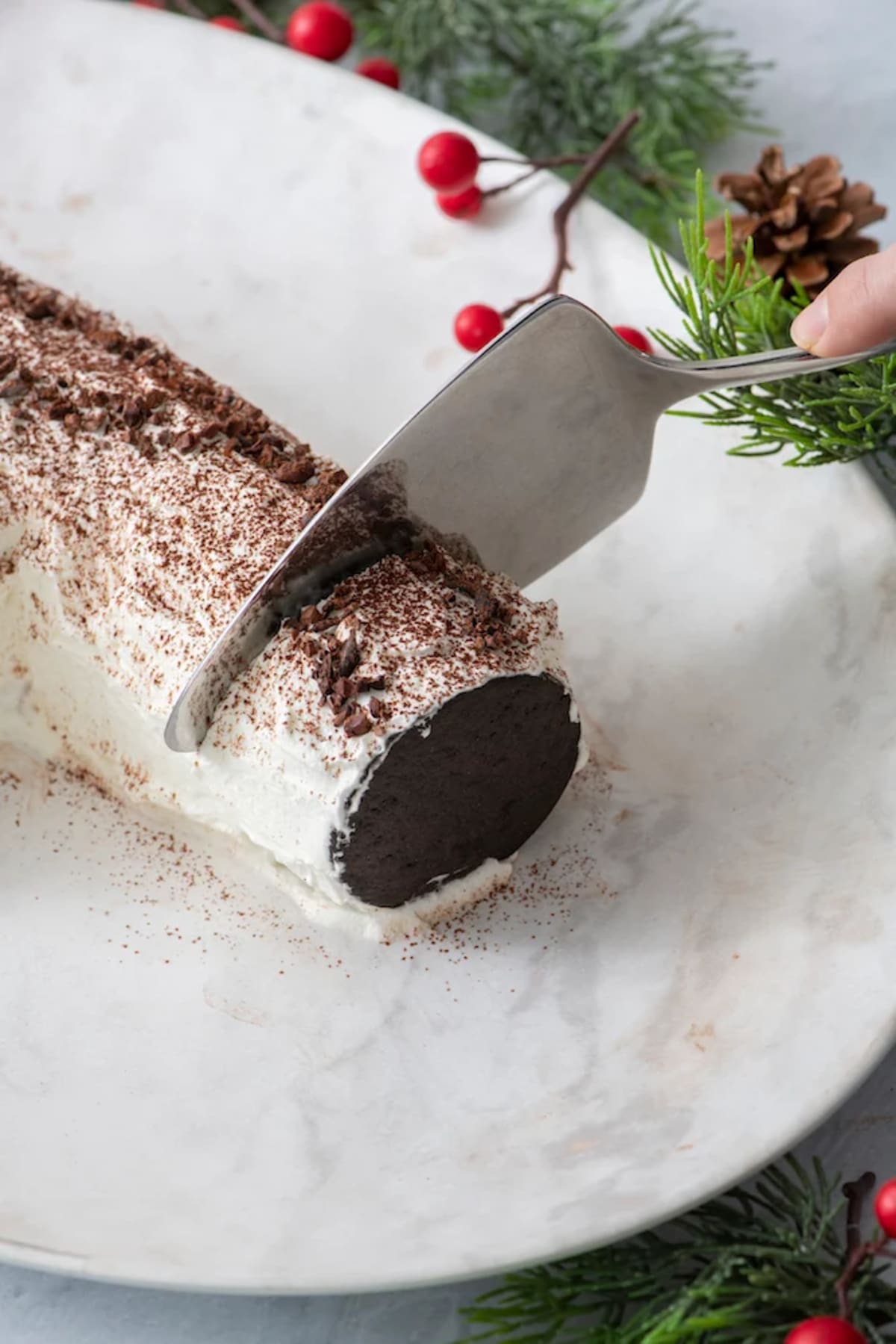Icebox Log Cake