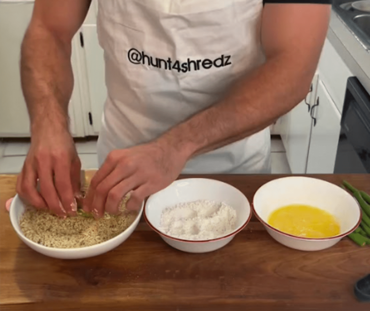 Crispy Baked Green Bean Fries with High-Protein Ranch