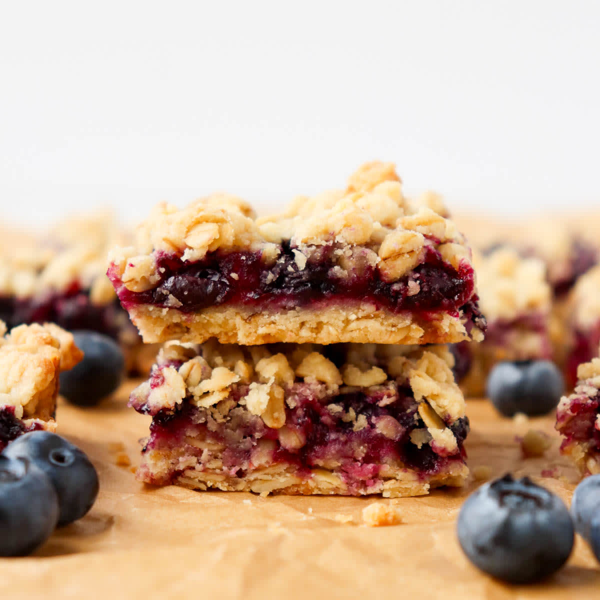Blueberry Oatmeal Bars