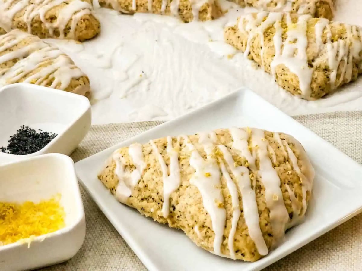 Lemon Poppy Seed Scones
