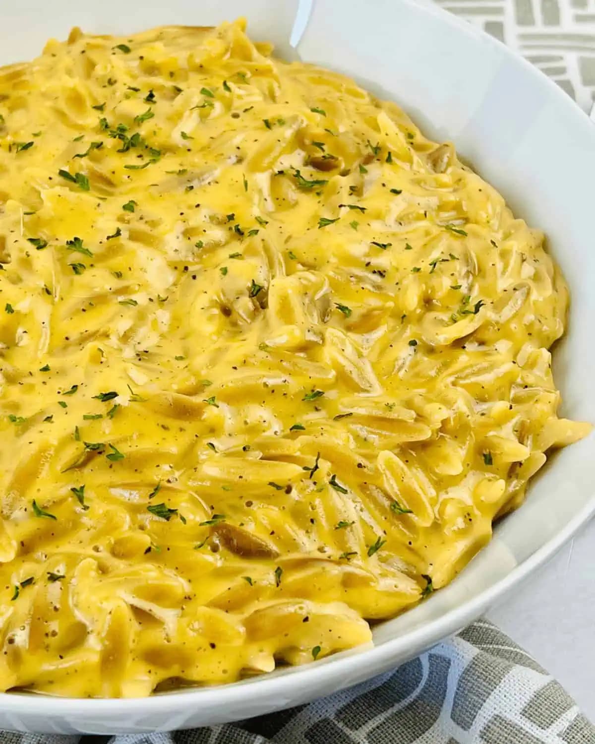 Orzo Mac and Cheese