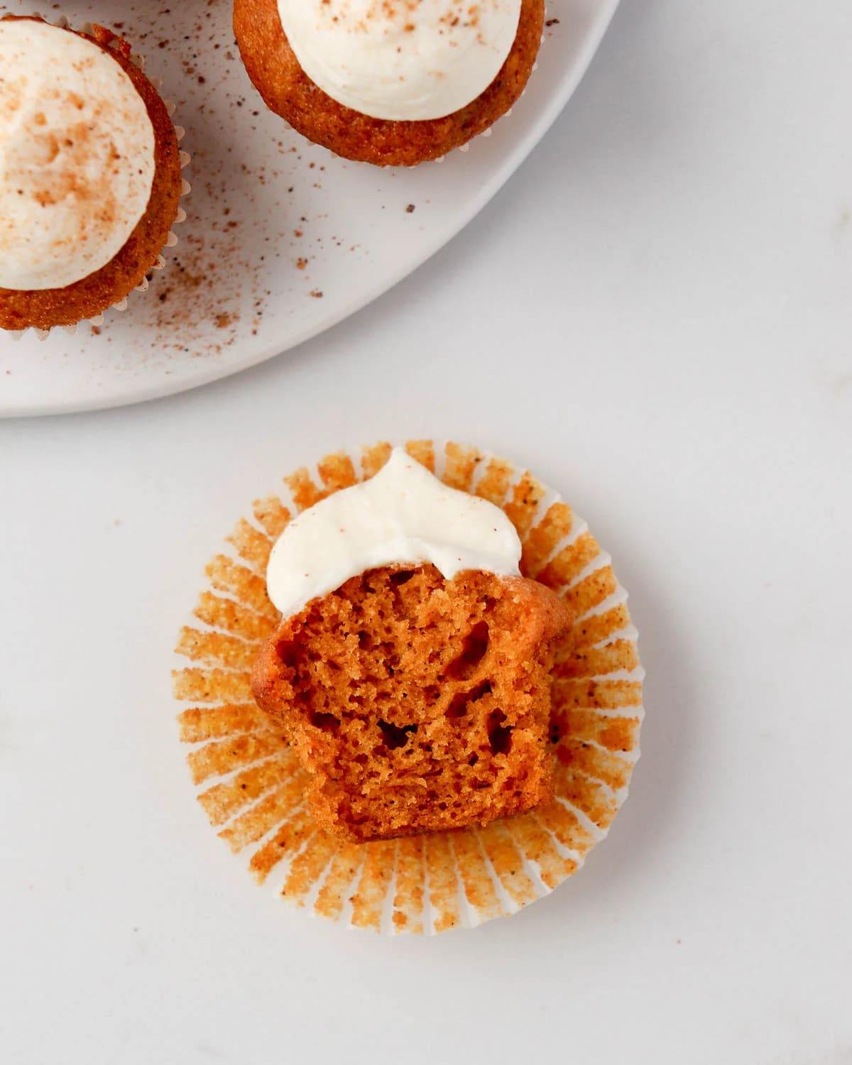 Mini Pumpkin Cupcakes