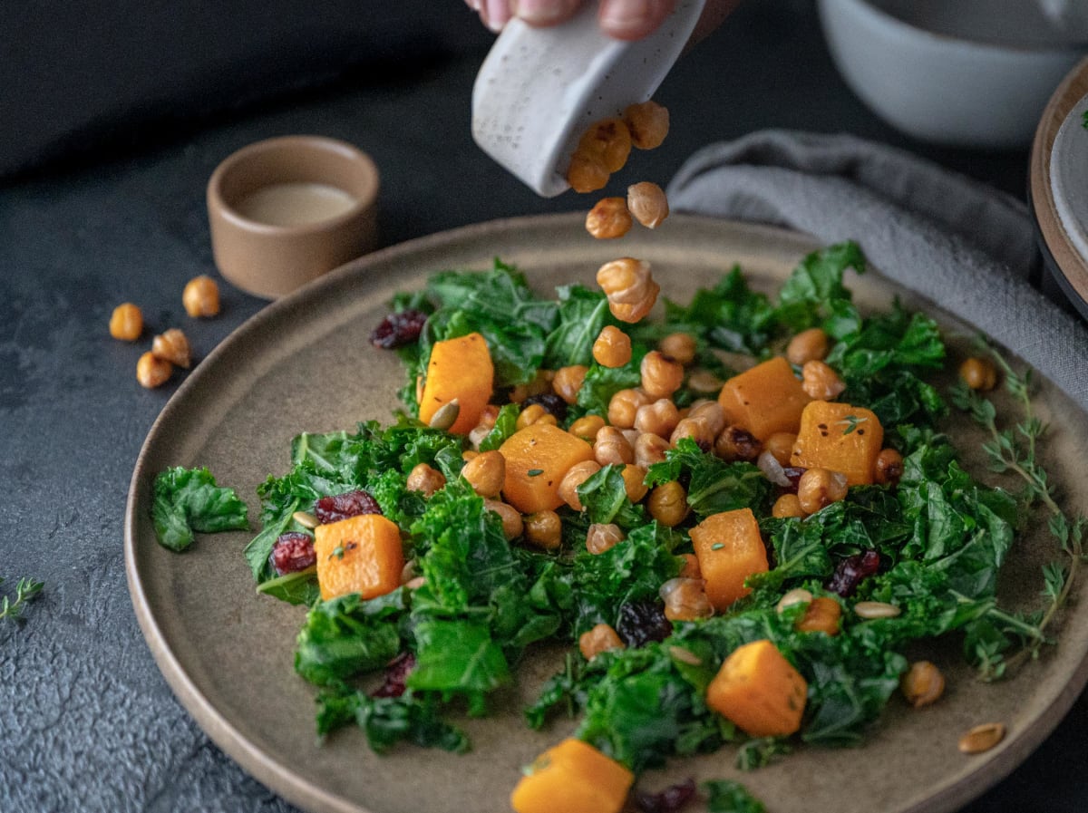 Fall Kale Salad