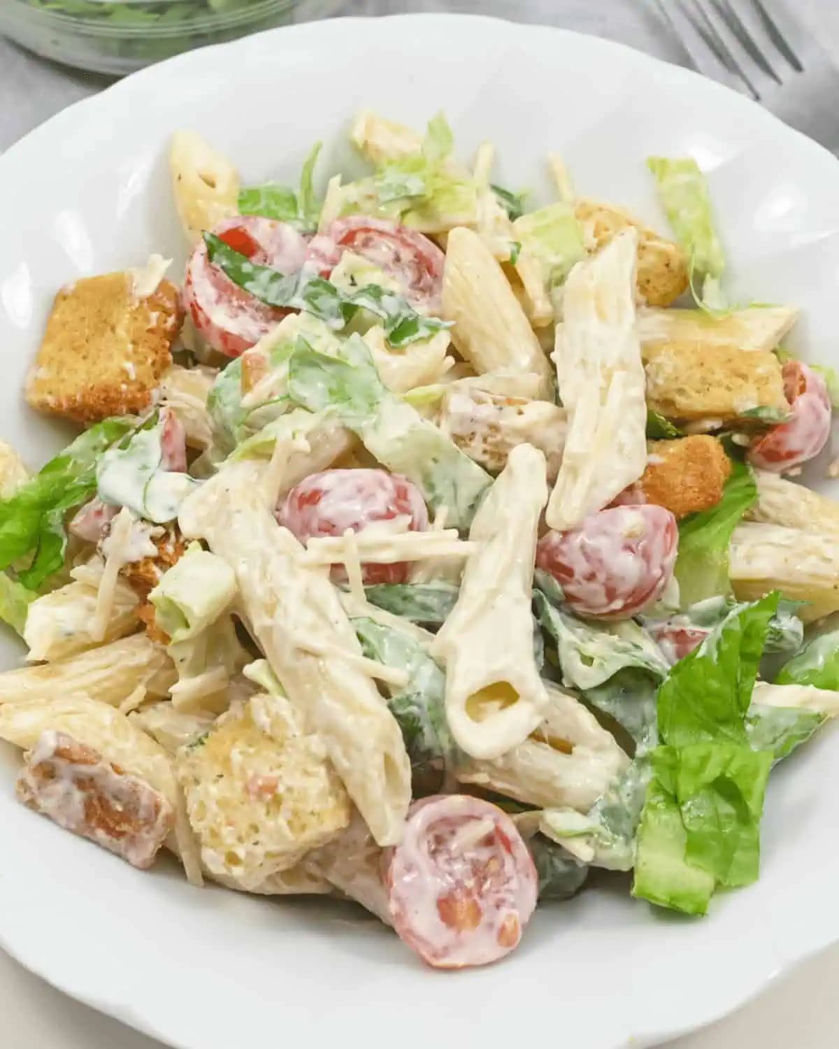 Caesar Pasta Salad