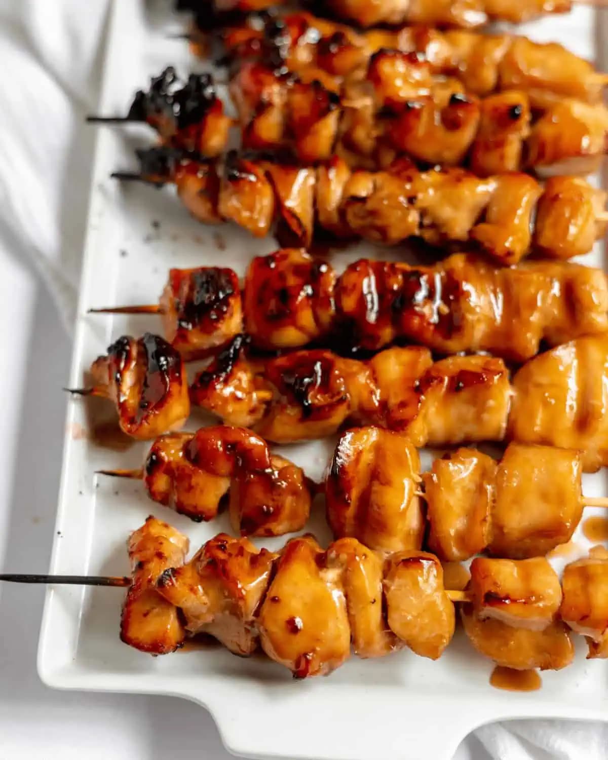 Teriyaki Chicken on a Stick
