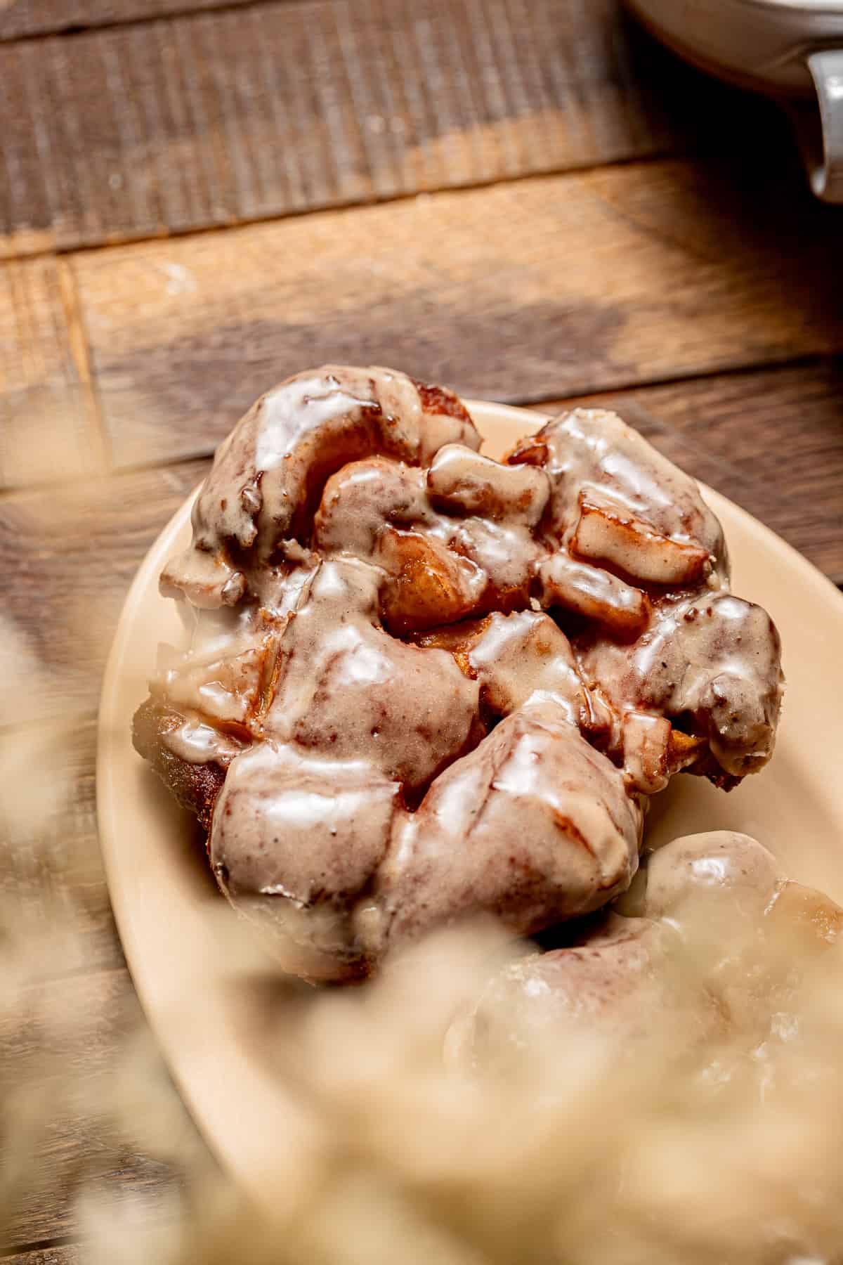 Boozy Bourbon Apple Fritters