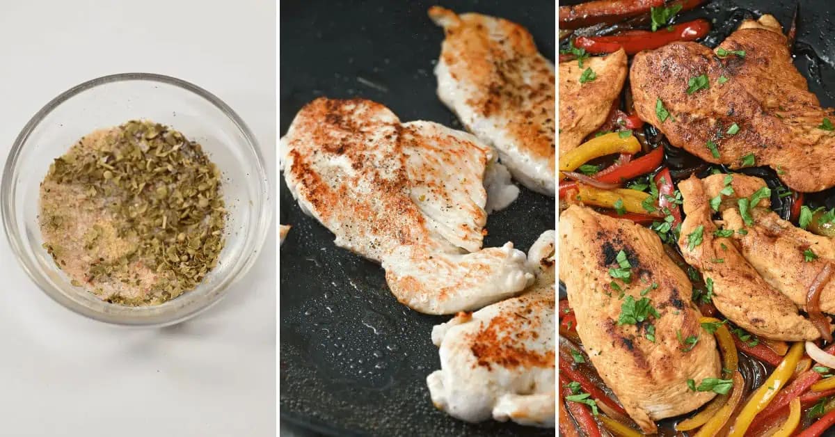 Balsamic Chicken and Peppers