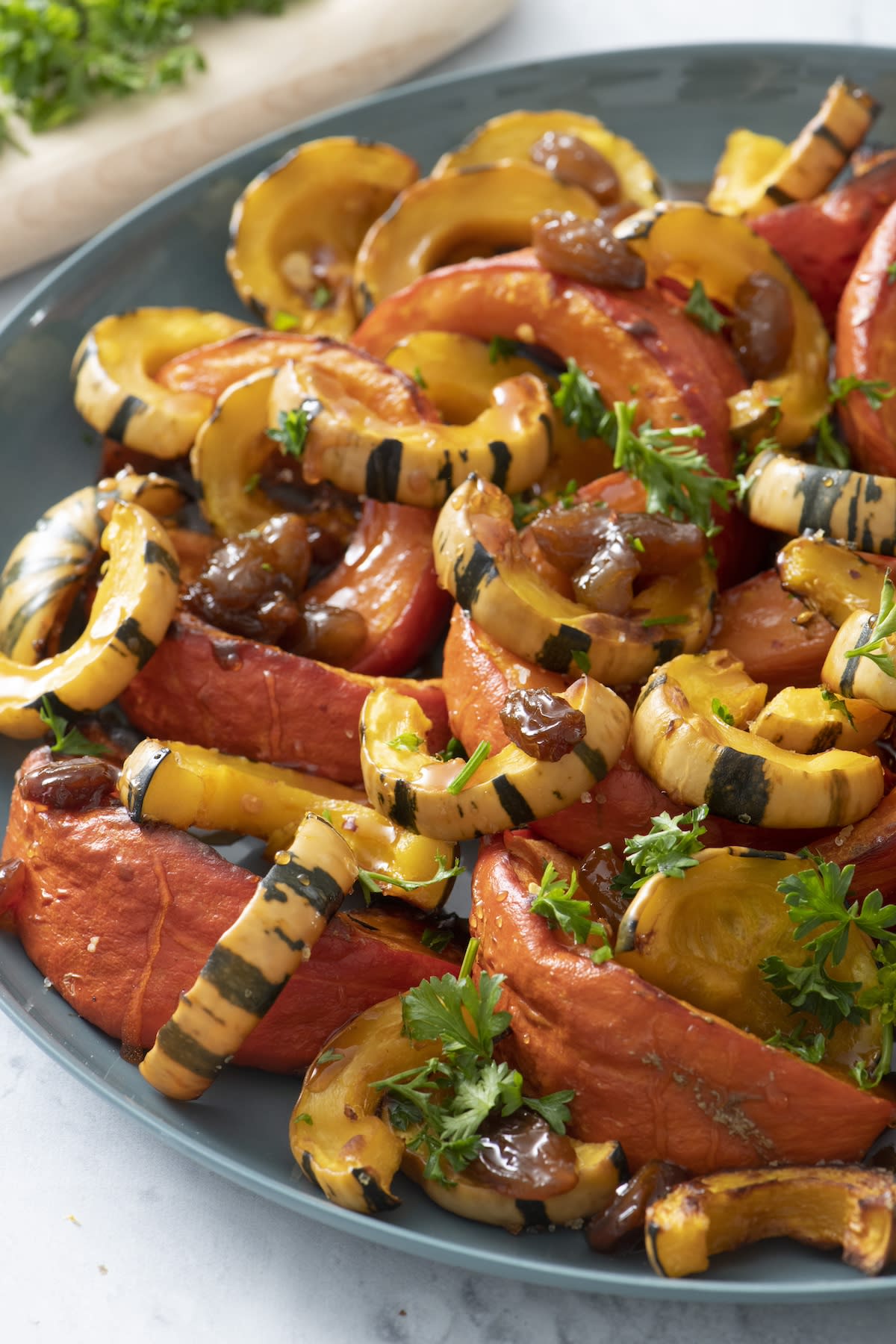 Sweet and Sour Roasted Squash