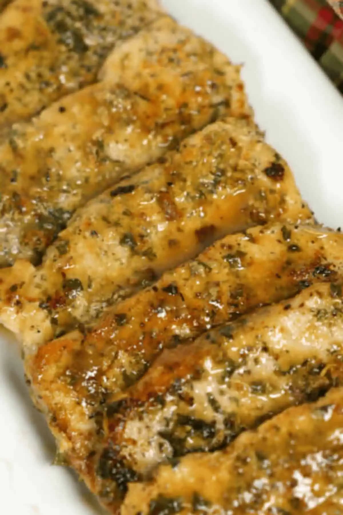 Italian Pan Seared Pork Chops