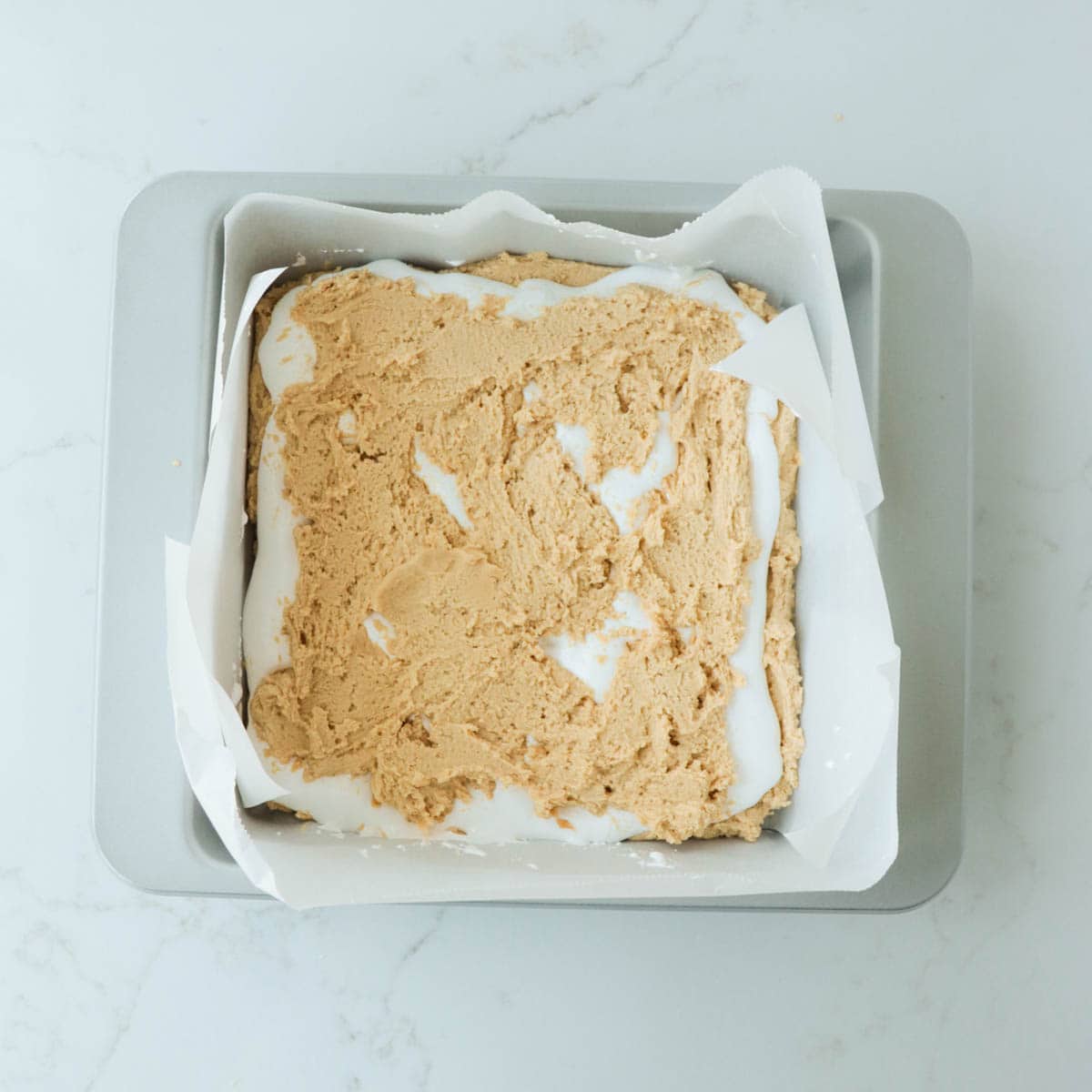 Fluffernutter Bars (Marshmallow Peanut Butter Bars)