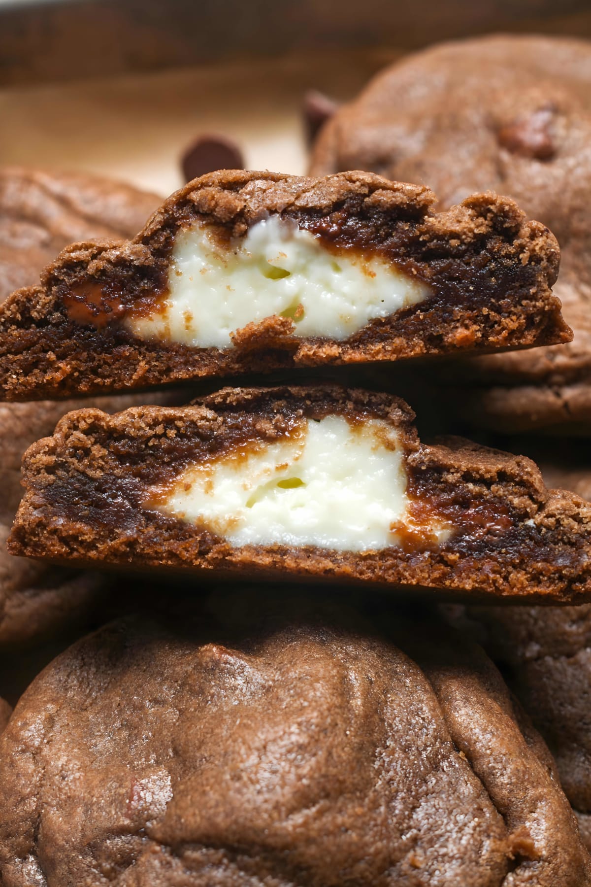 Chocolate Cheesecake Cookies
