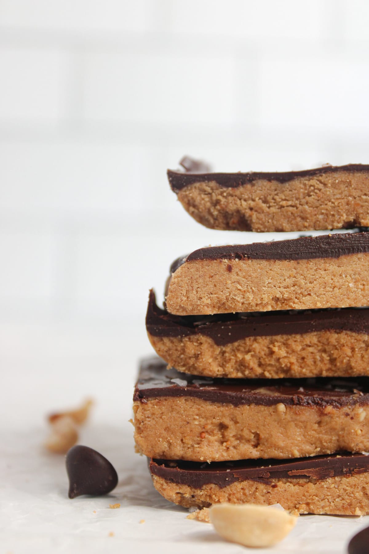 Chocolate Peanut Butter Protein Bars