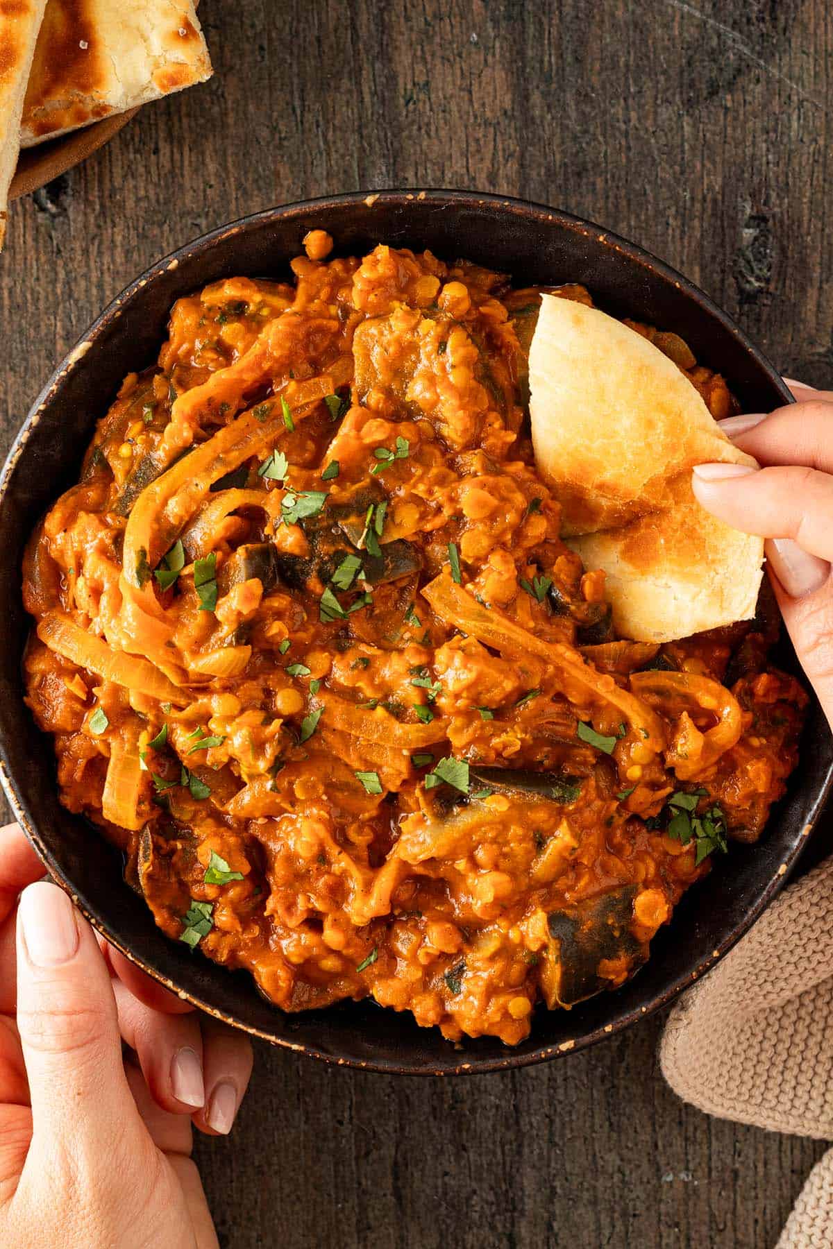 Vegan Oven-Baked Eggplant Curry