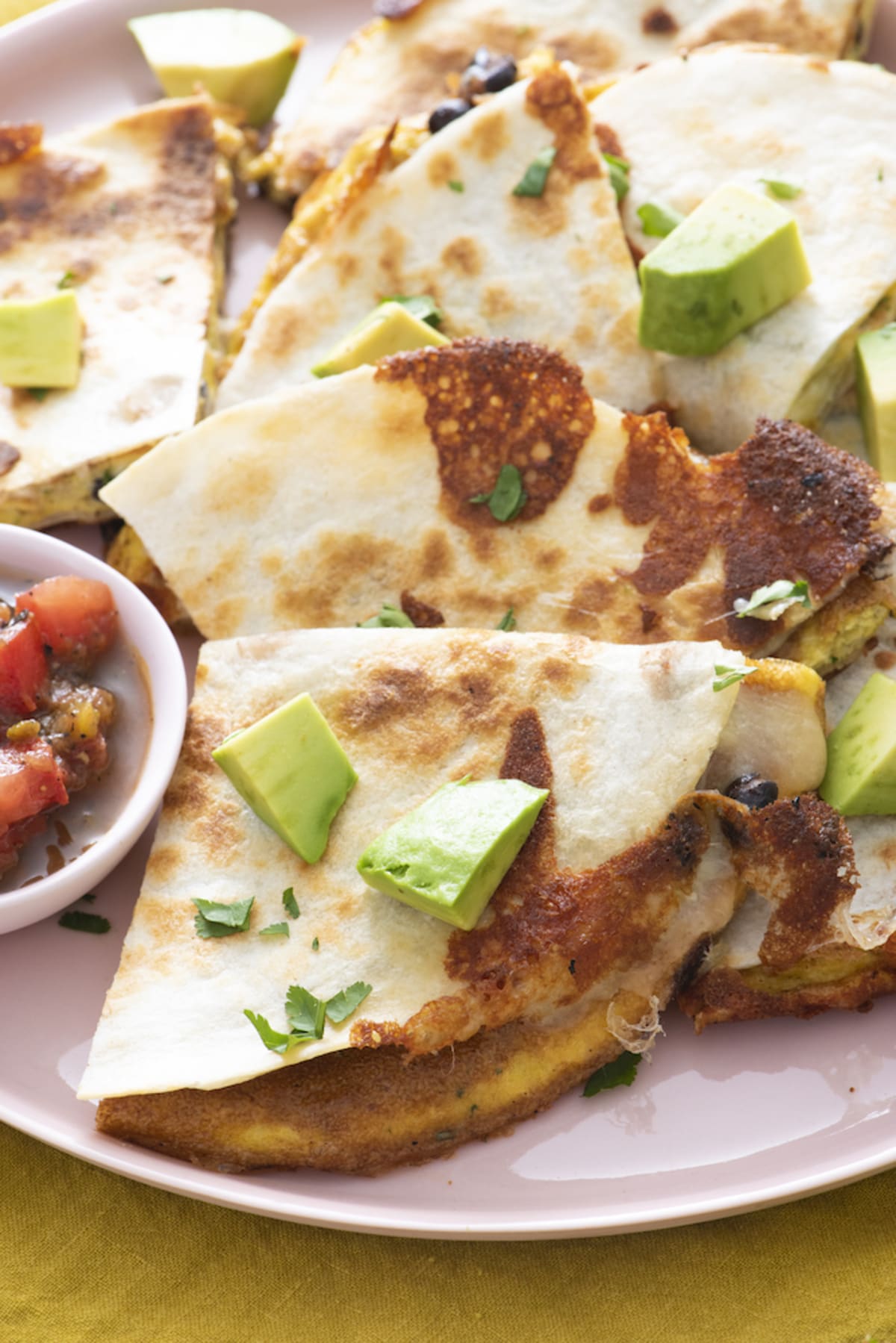 Mexican Egg & Cheese Quesadilla