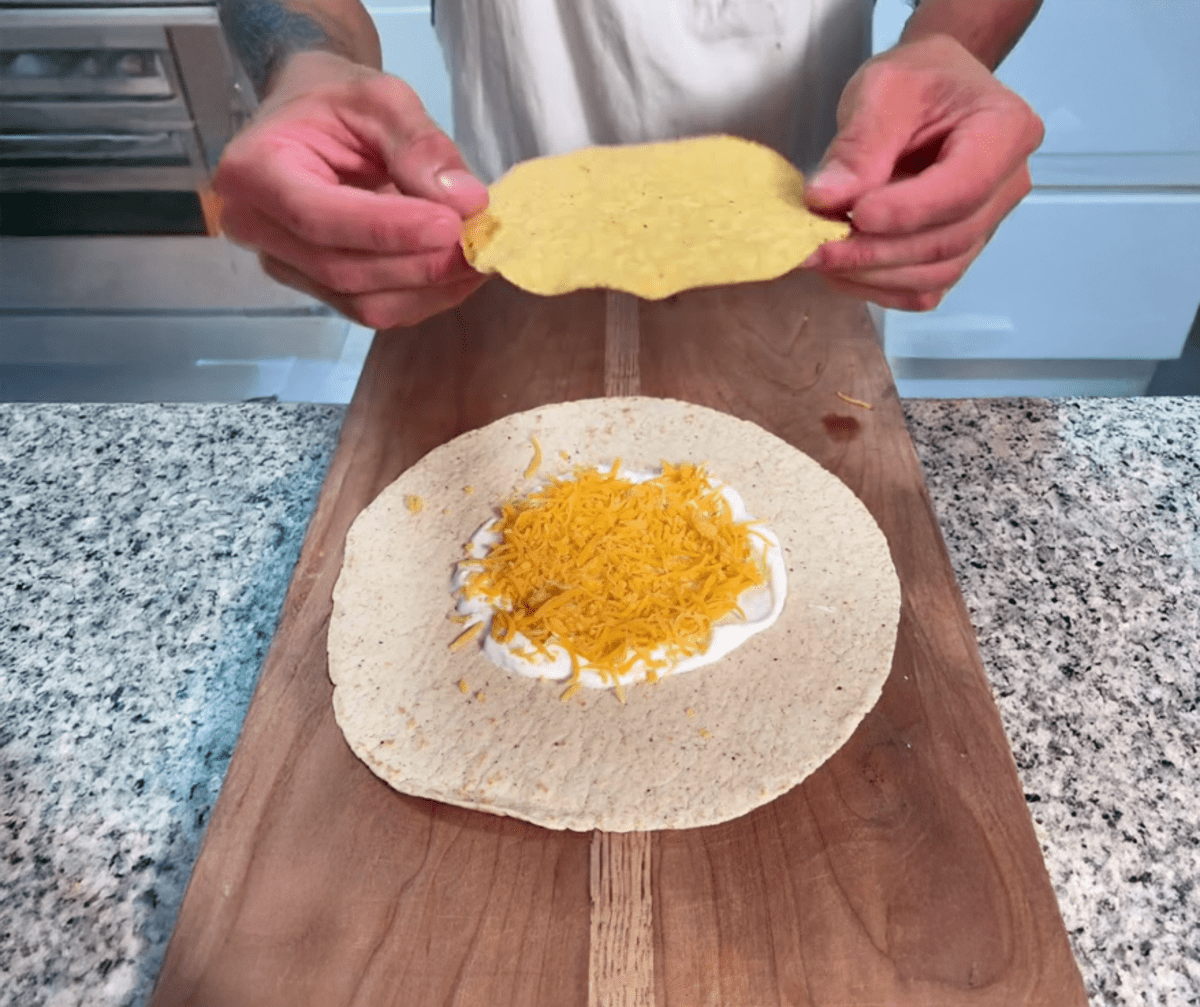 High-Protein Low-Calorie Crunch Wrap