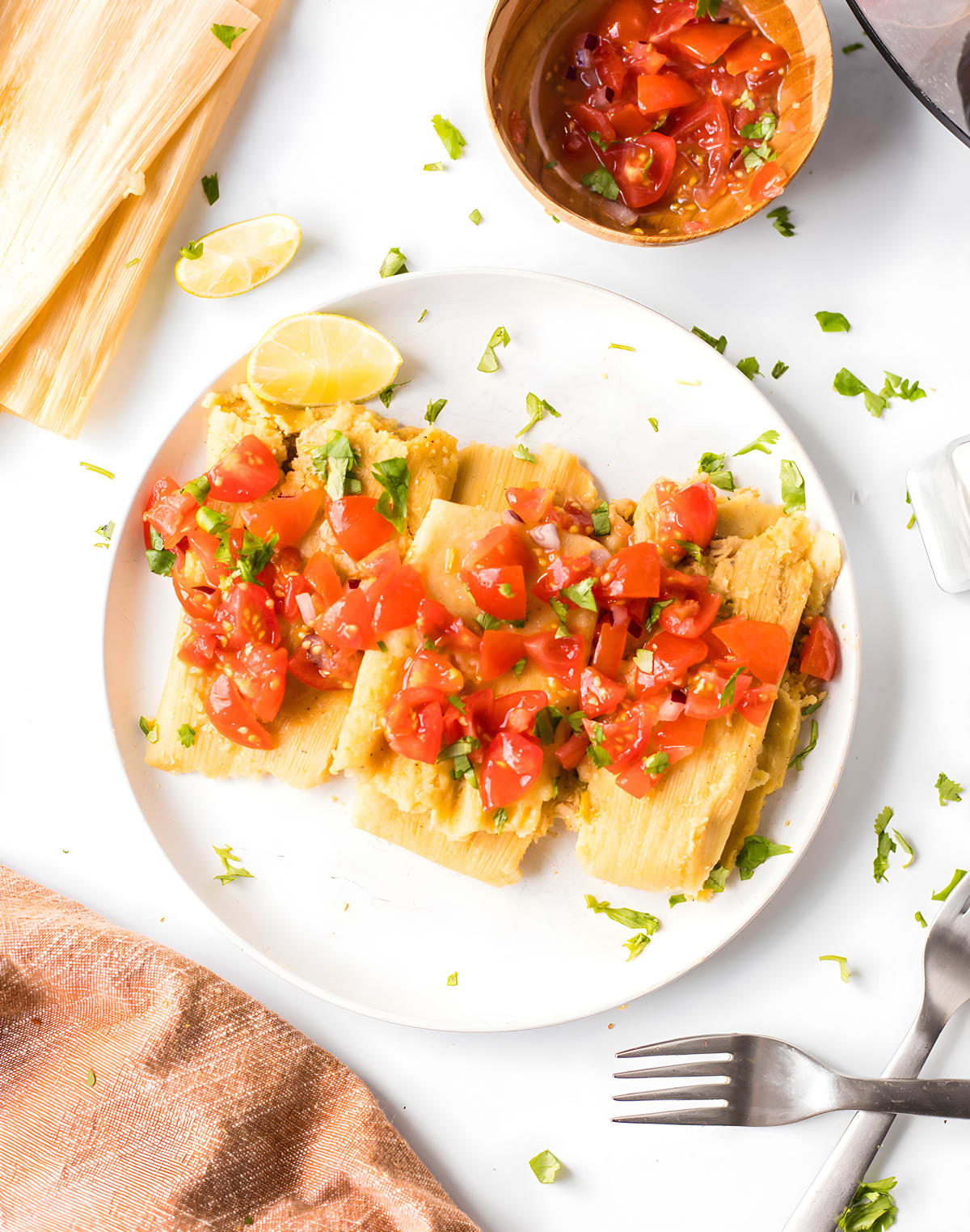 Instant Pot Tamales without Lard
