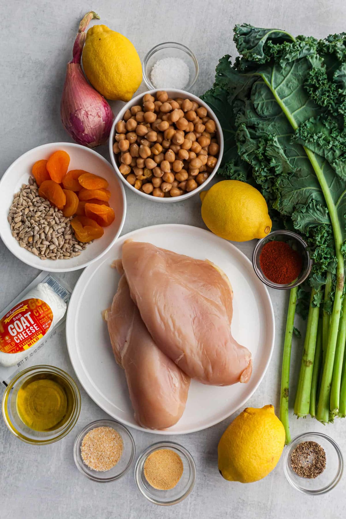 Kale and Chicken Salad