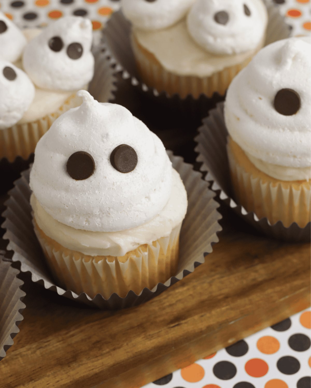 Halloween Ghost Cupcakes