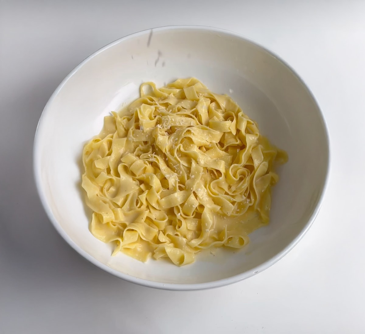 Traditional Alfredo Pasta (No Cream)
