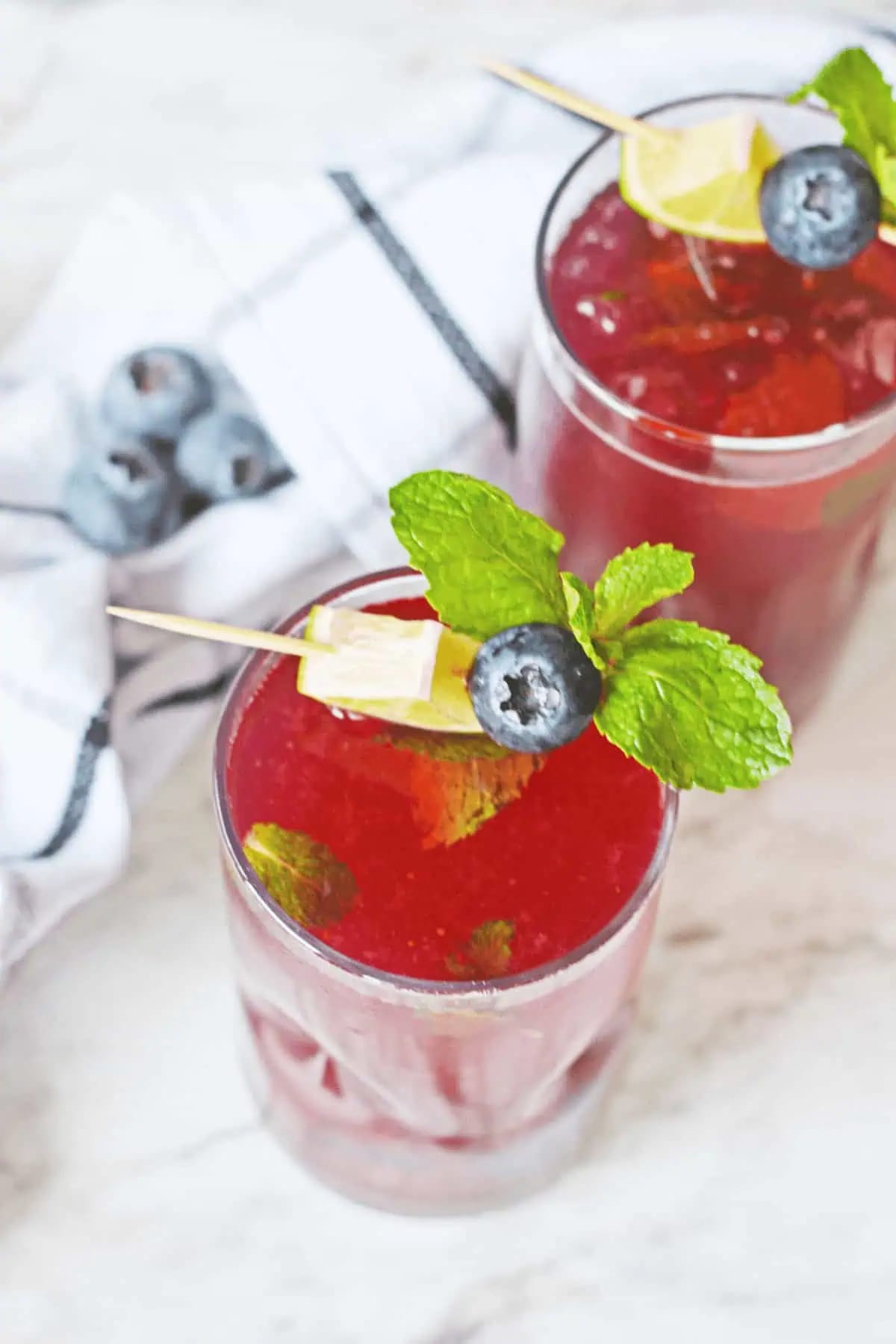Blueberry Mojito