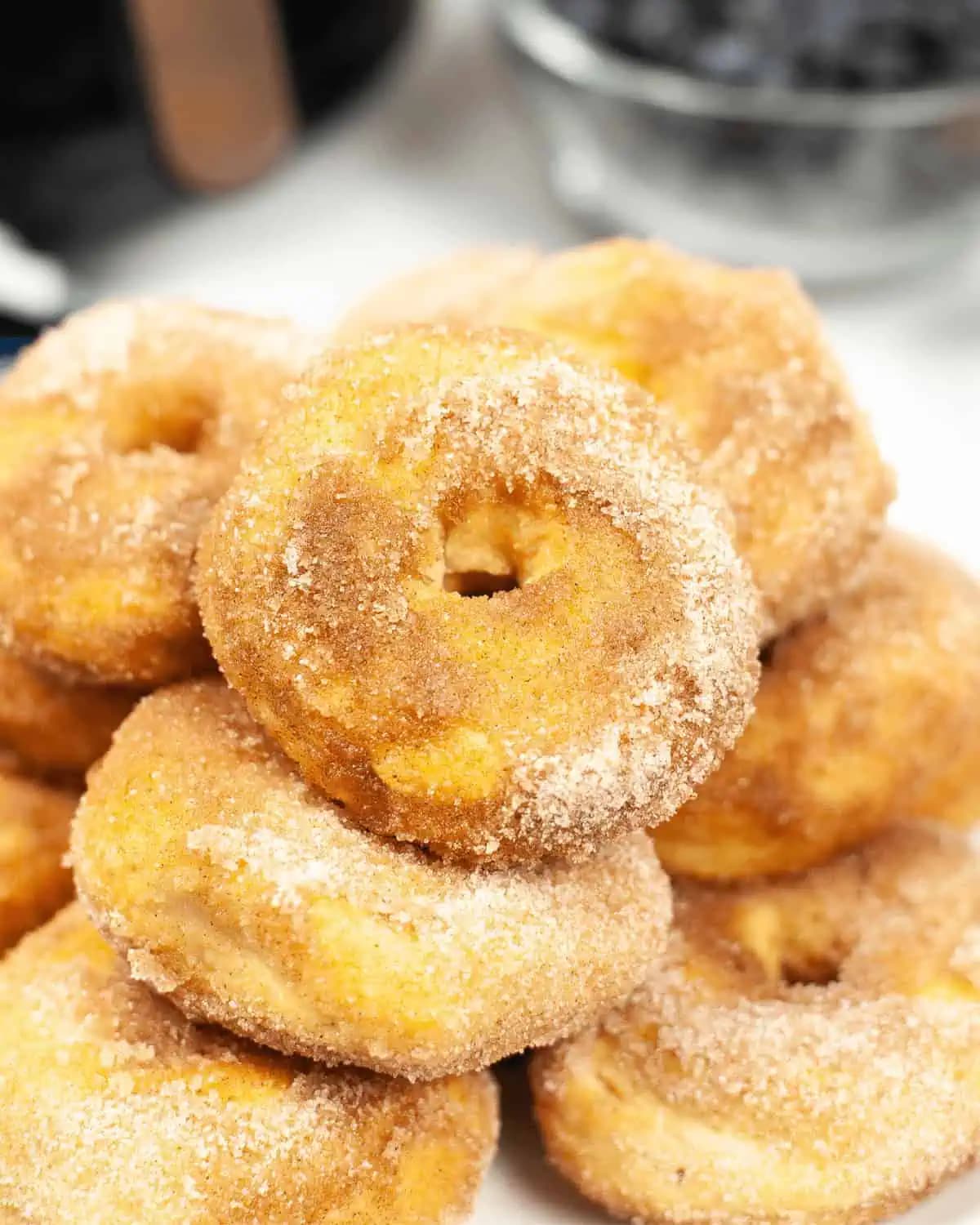 Air Fryer Biscuit Donuts