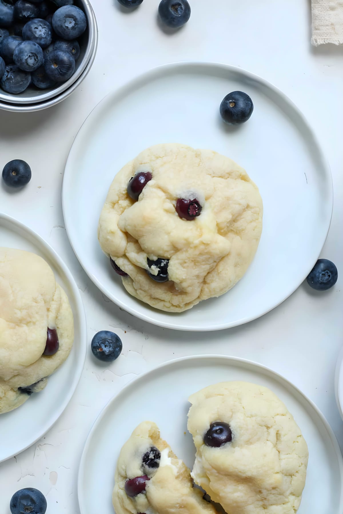 Blueberry Cheesecake Cookies