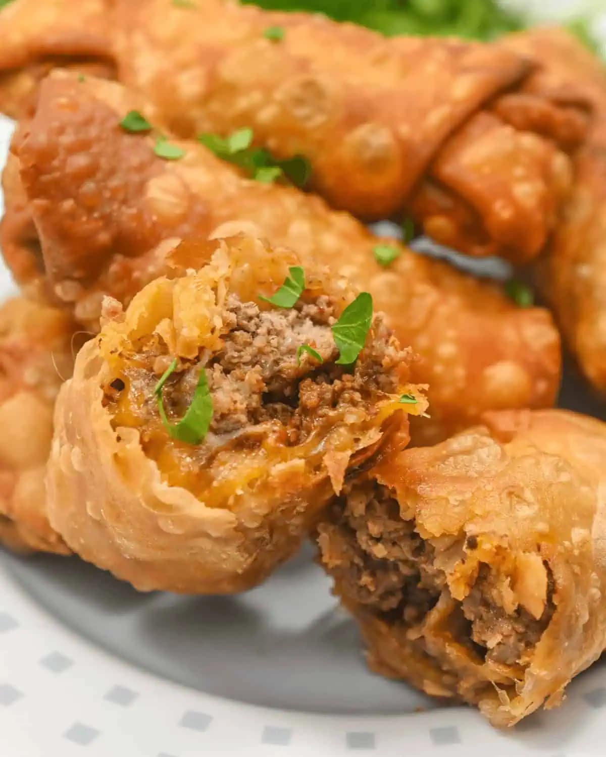 Taco Egg Rolls