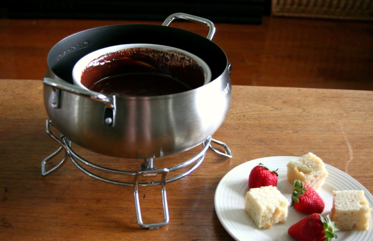 Chocolate Fondue For 2 (Or 4 Or 6 Or…)