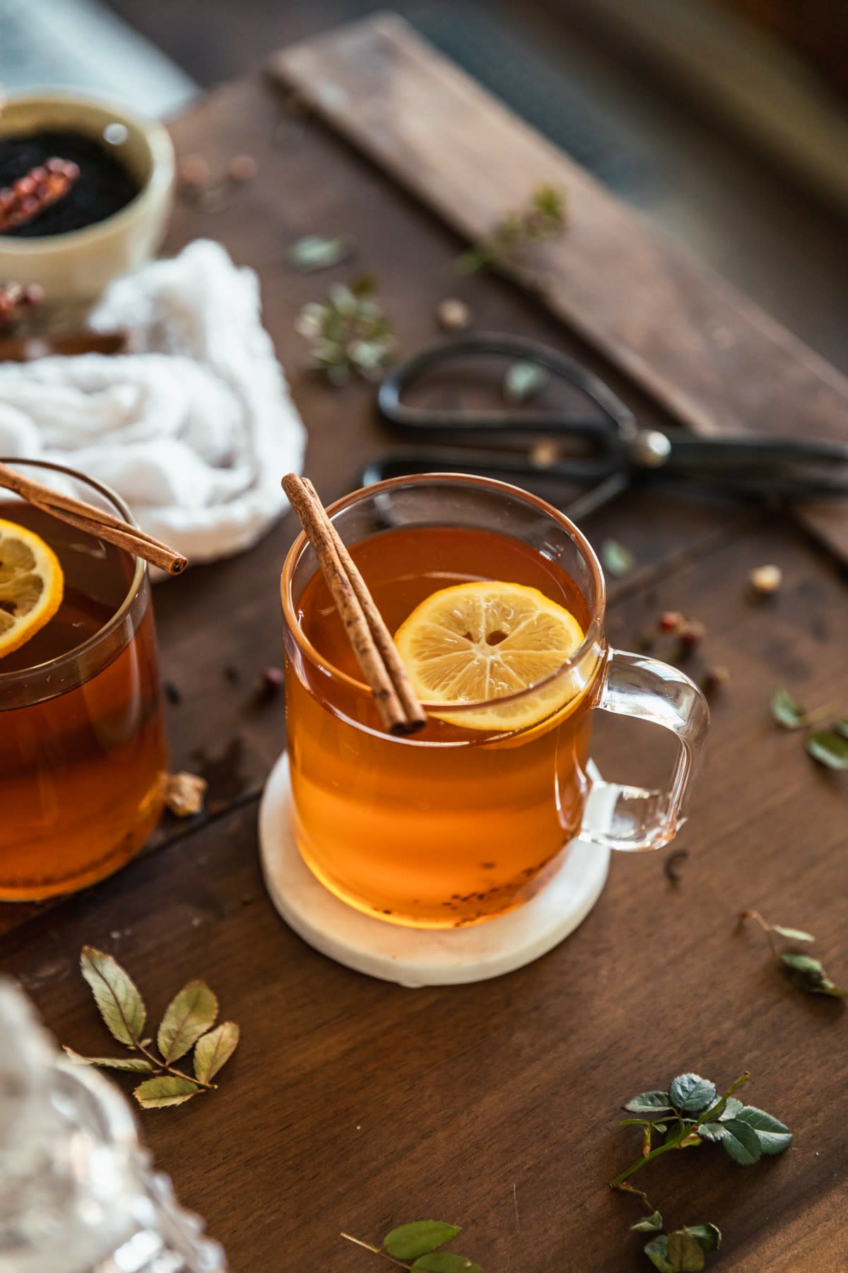Tea Hot Toddy With Ginger