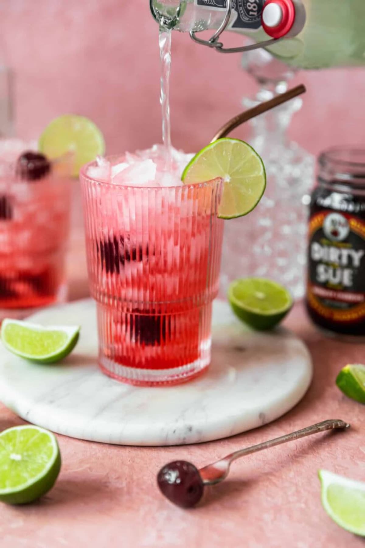 Orange Dirty Shirley Cocktail