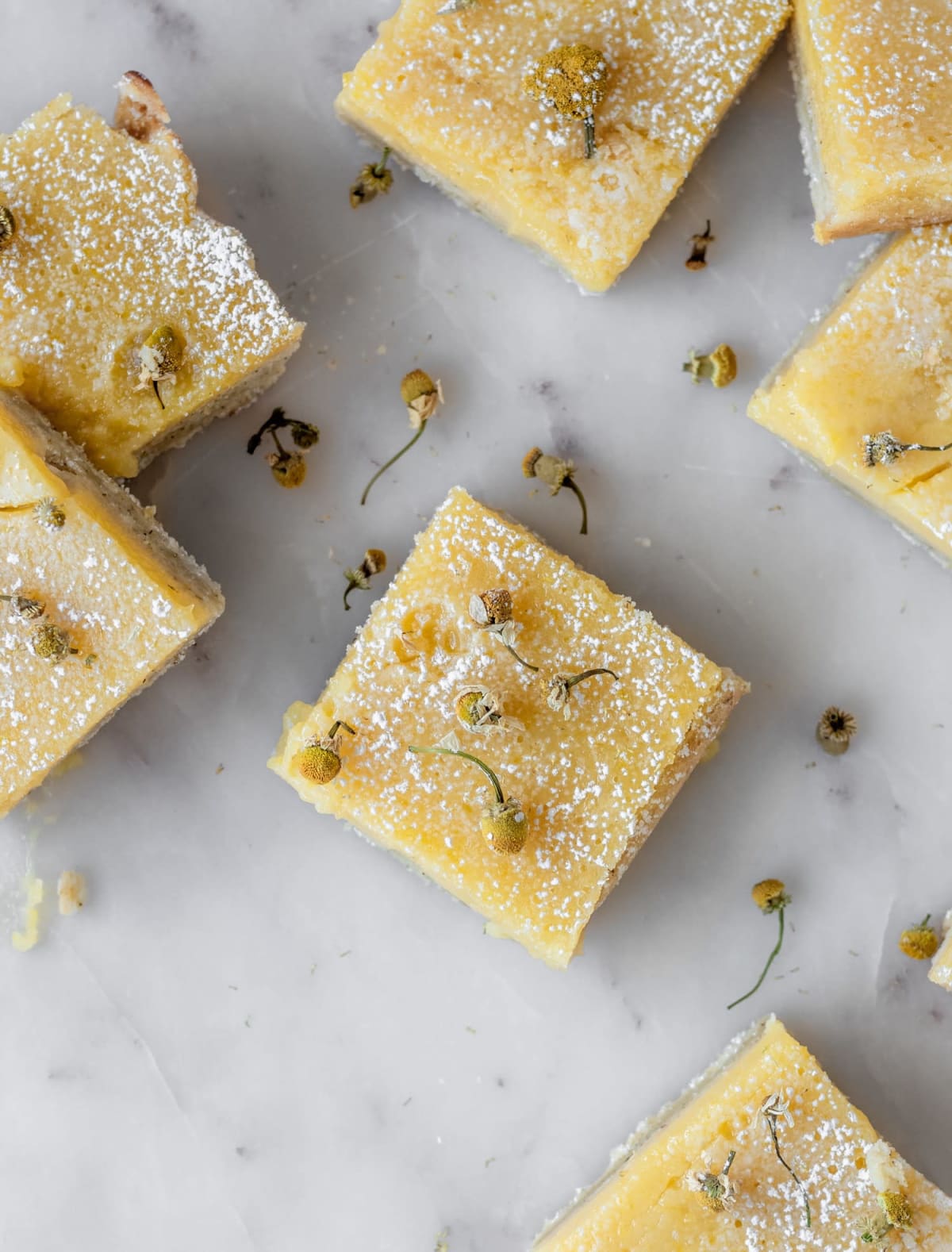 Chamomile Lemon Bars