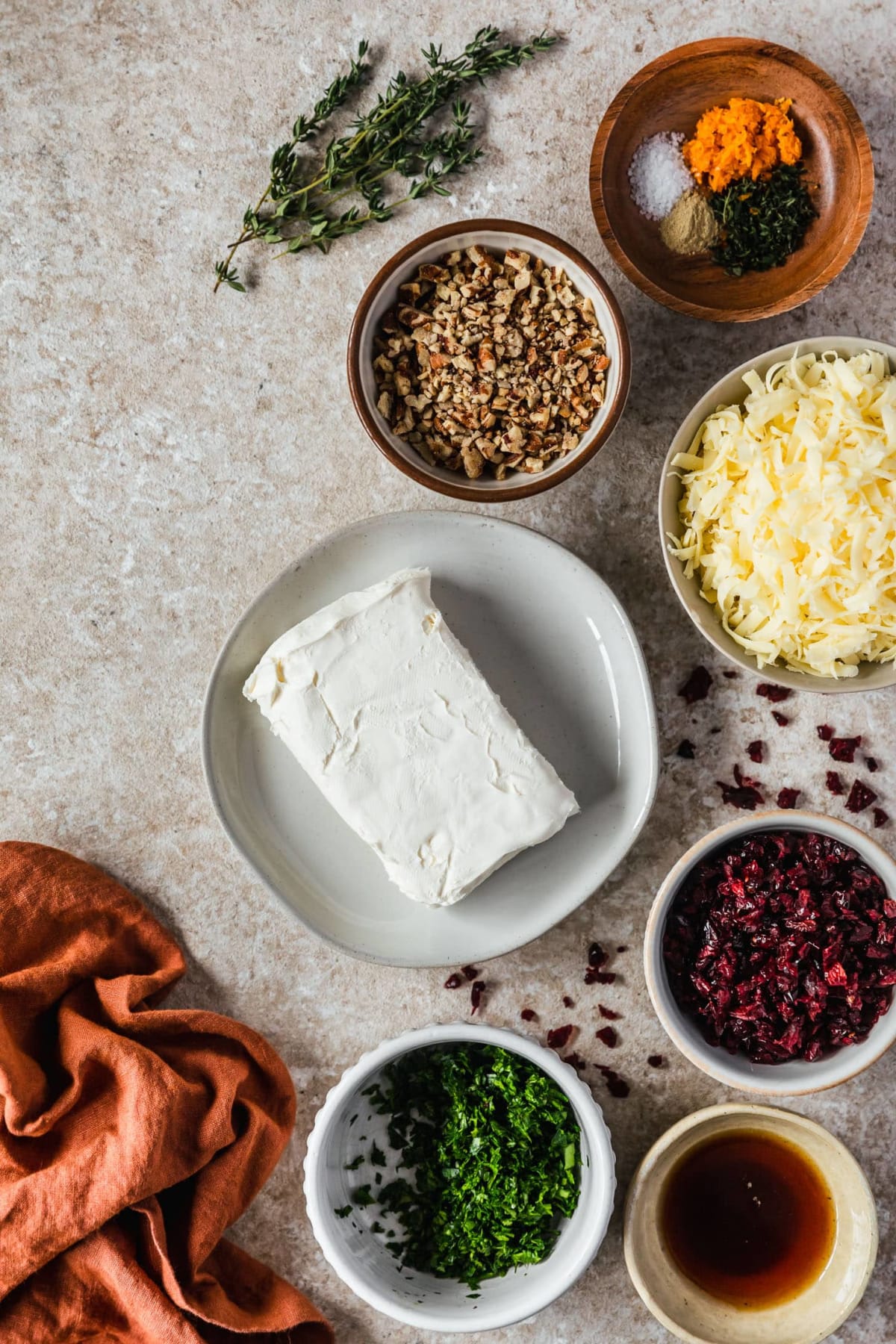 Cranberry Orange Cheese Balls