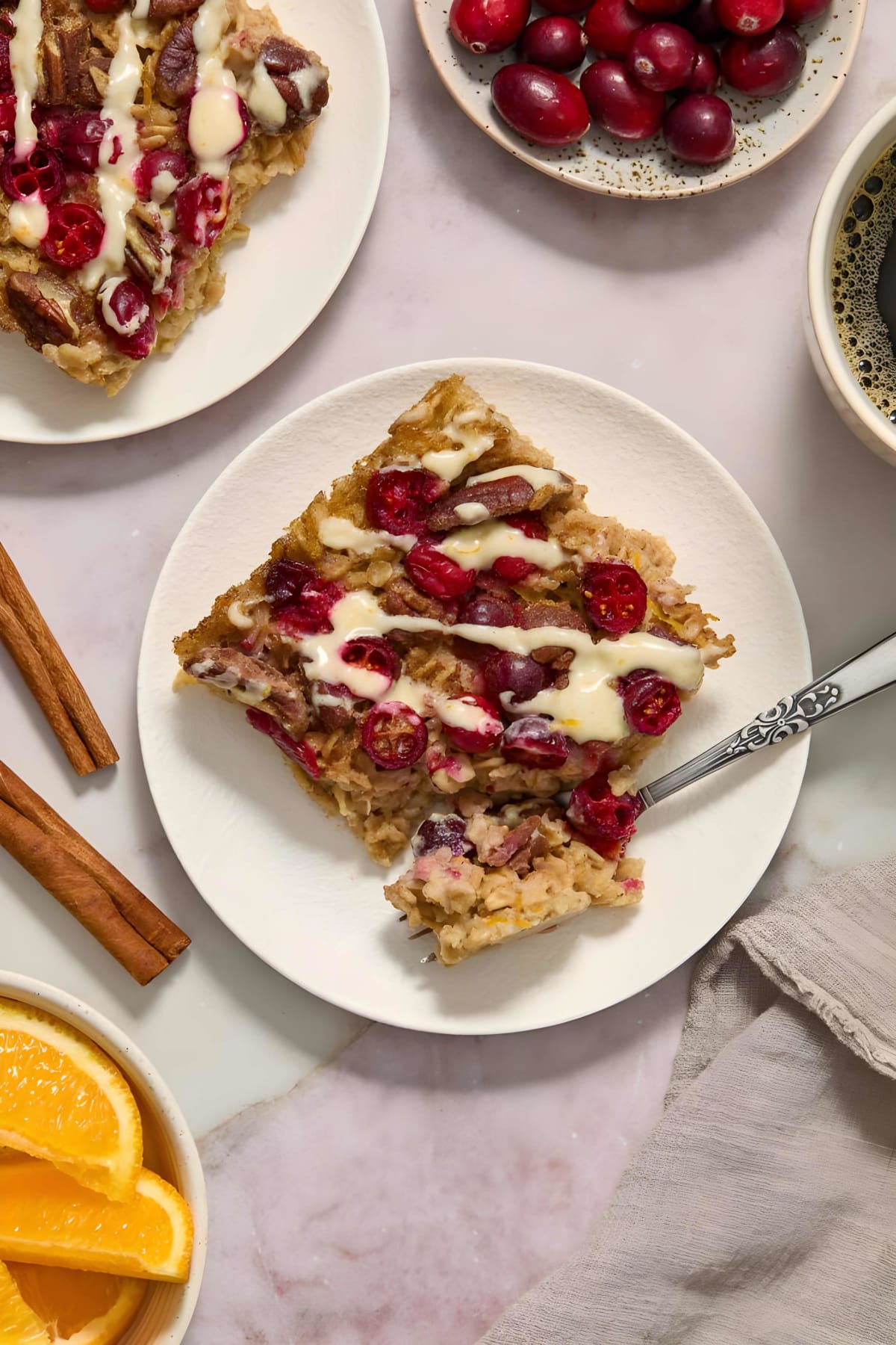 Baked Cranberry Oatmeal
