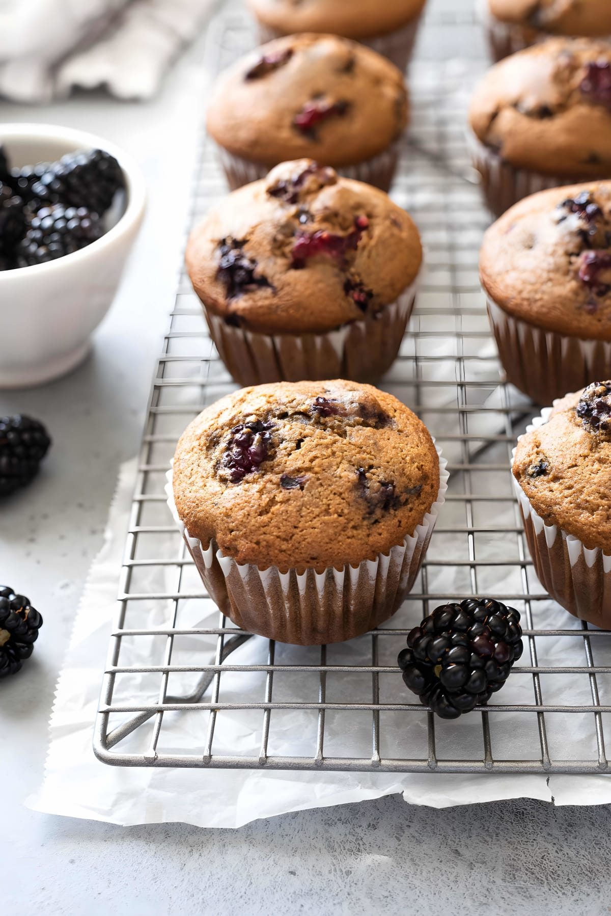 Blackberry Cinnamon Muffins