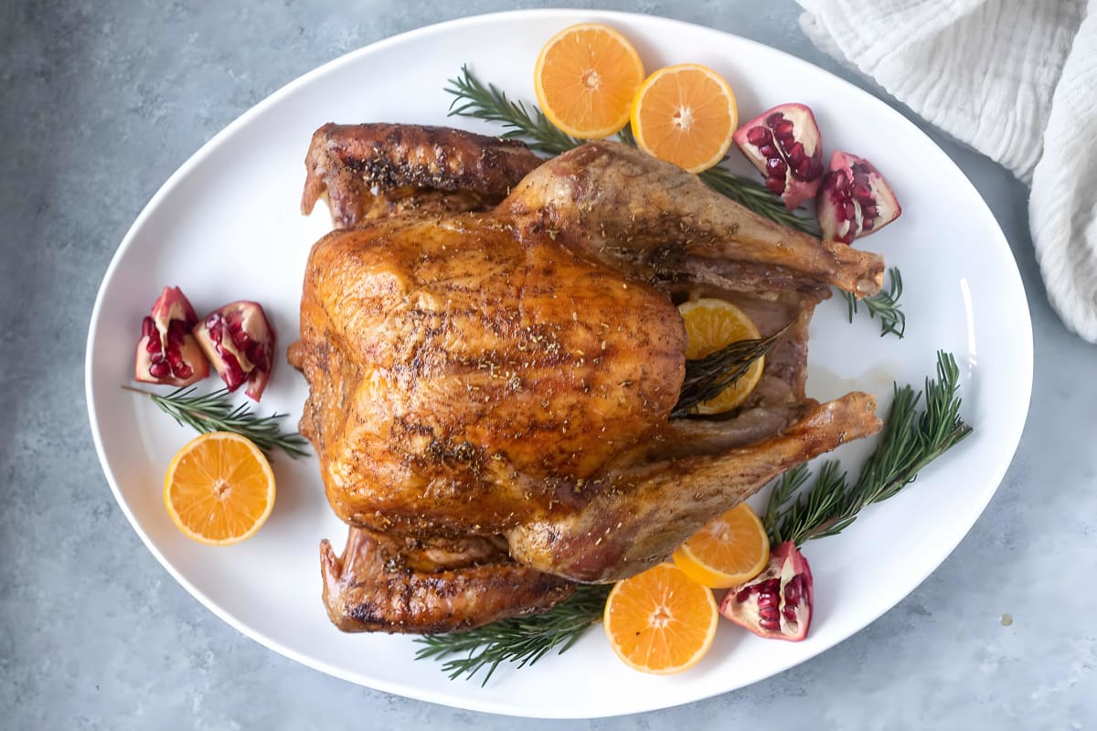 Dry Brine Roast Turkey Recipe