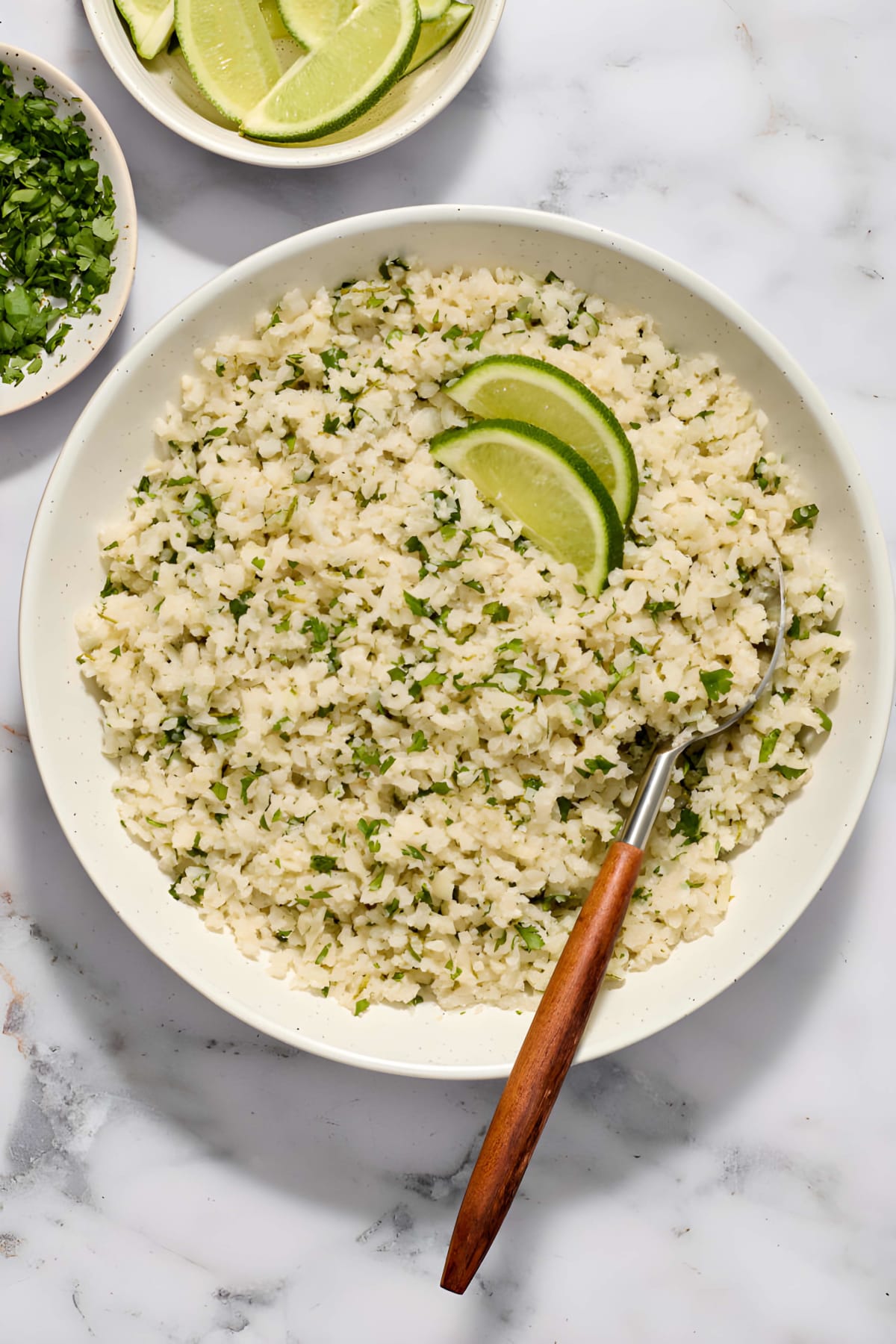 Cilantro Lime Cauliflower Rice